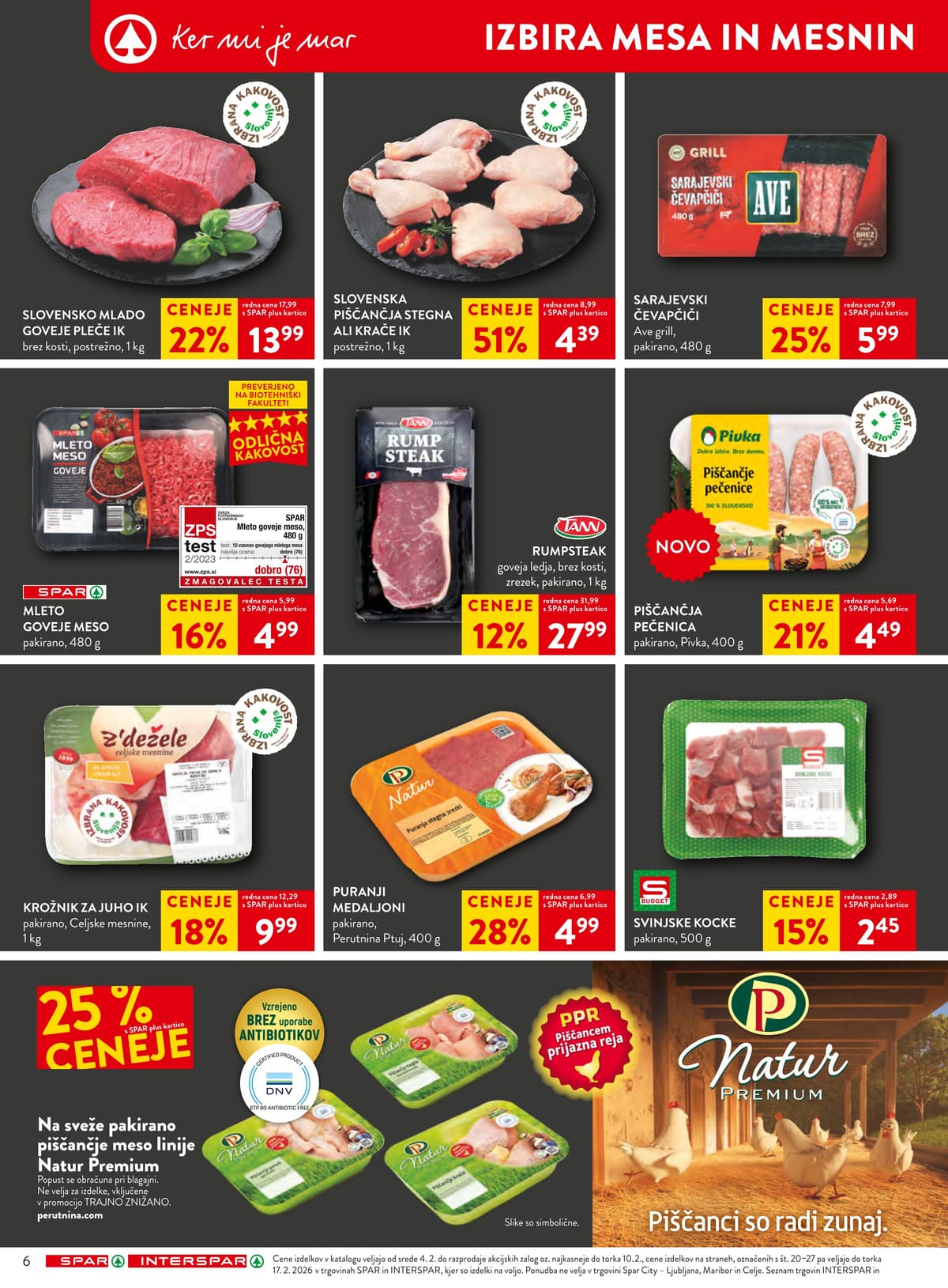 Stran 8. Spar kataloga - Akcijska Ponudba od 14.02.2026.