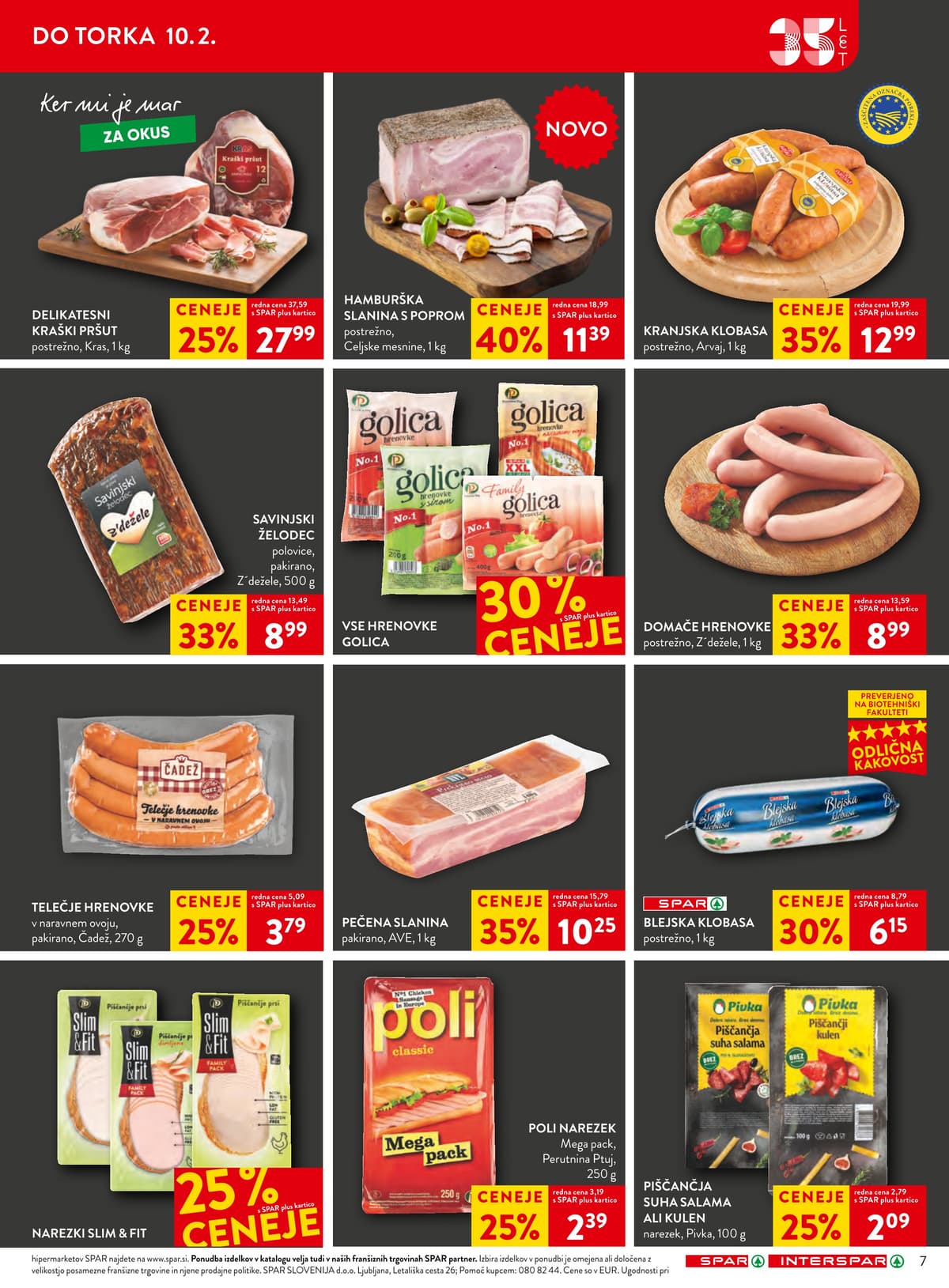 Stran 9. Spar kataloga - Akcijska Ponudba od 14.02.2026.