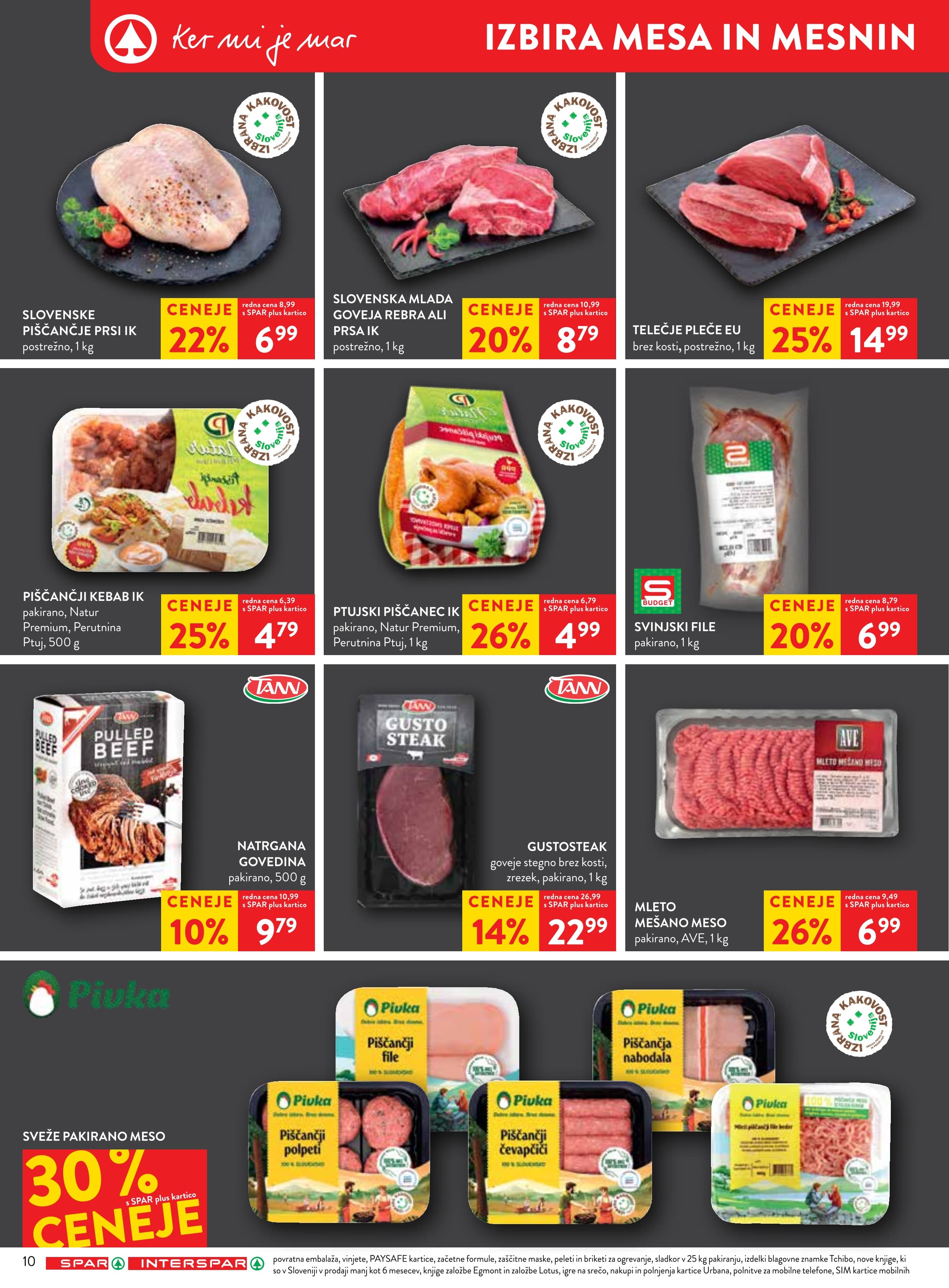 Stran 12. Spar kataloga - Tedenska Ponudba