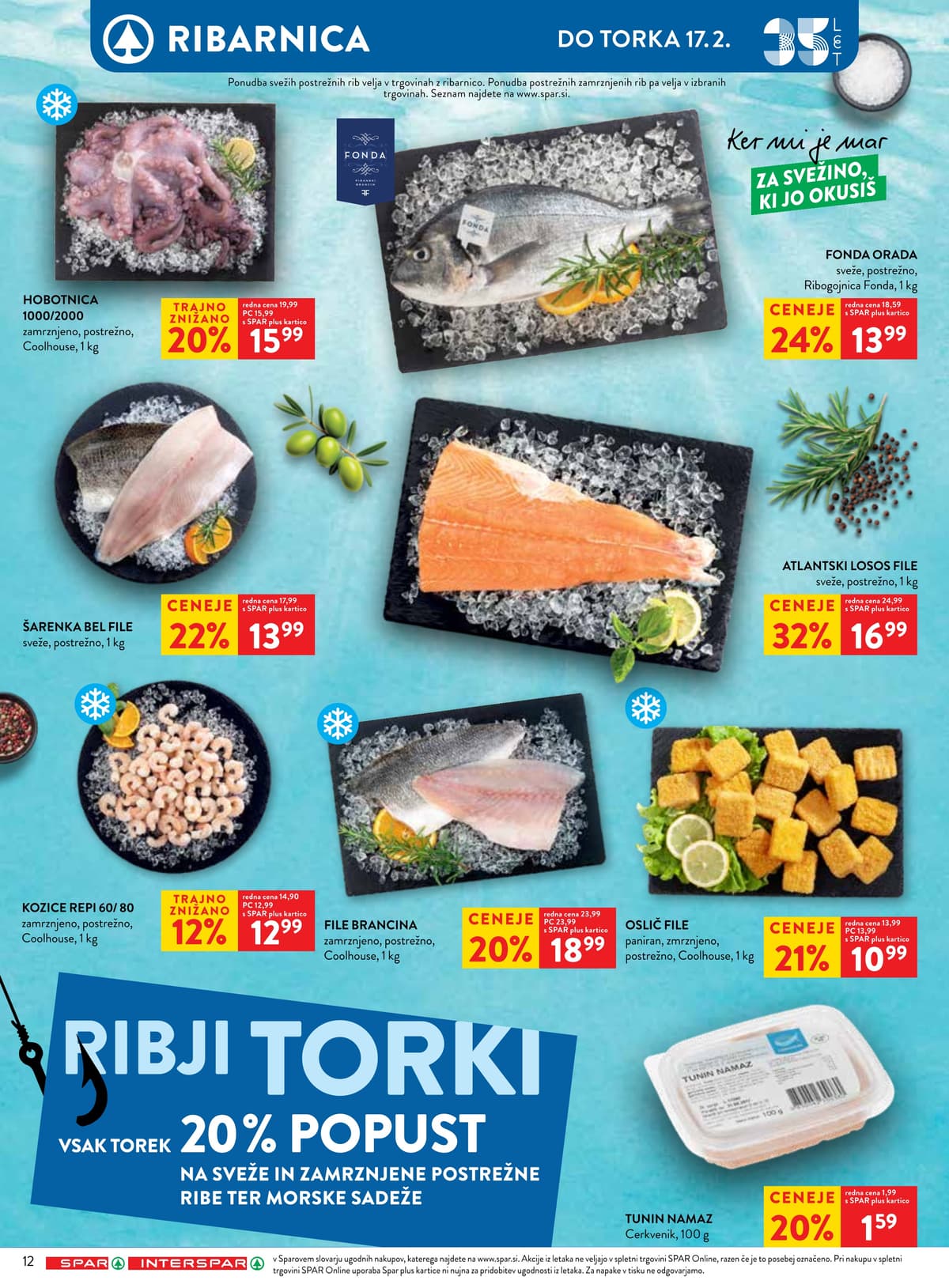 Stran 14. Spar kataloga - Tedenska Ponudba od 14.02.2026.