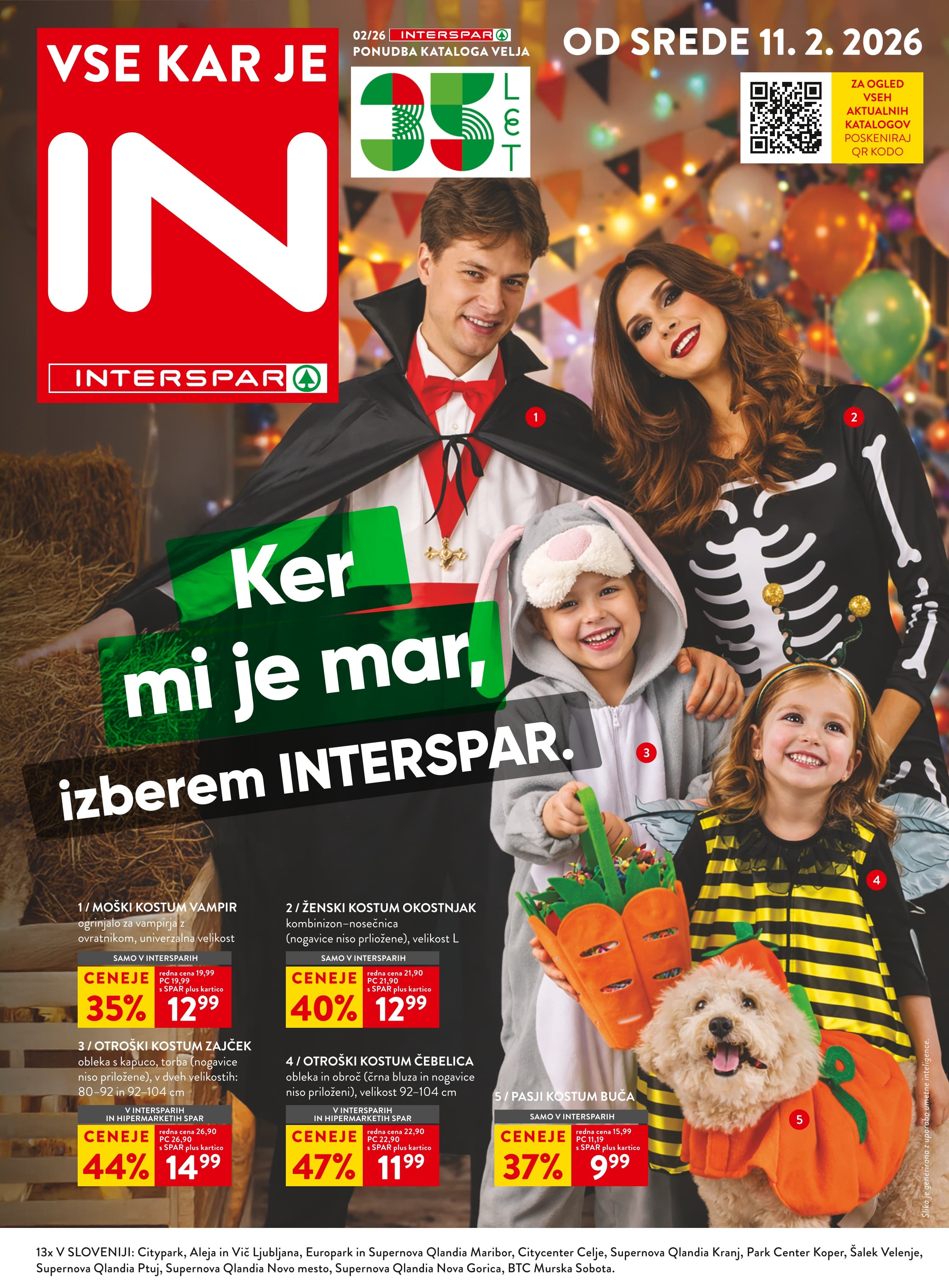 Stran 1. Spar kataloga - Interspar Vse Za Pust
