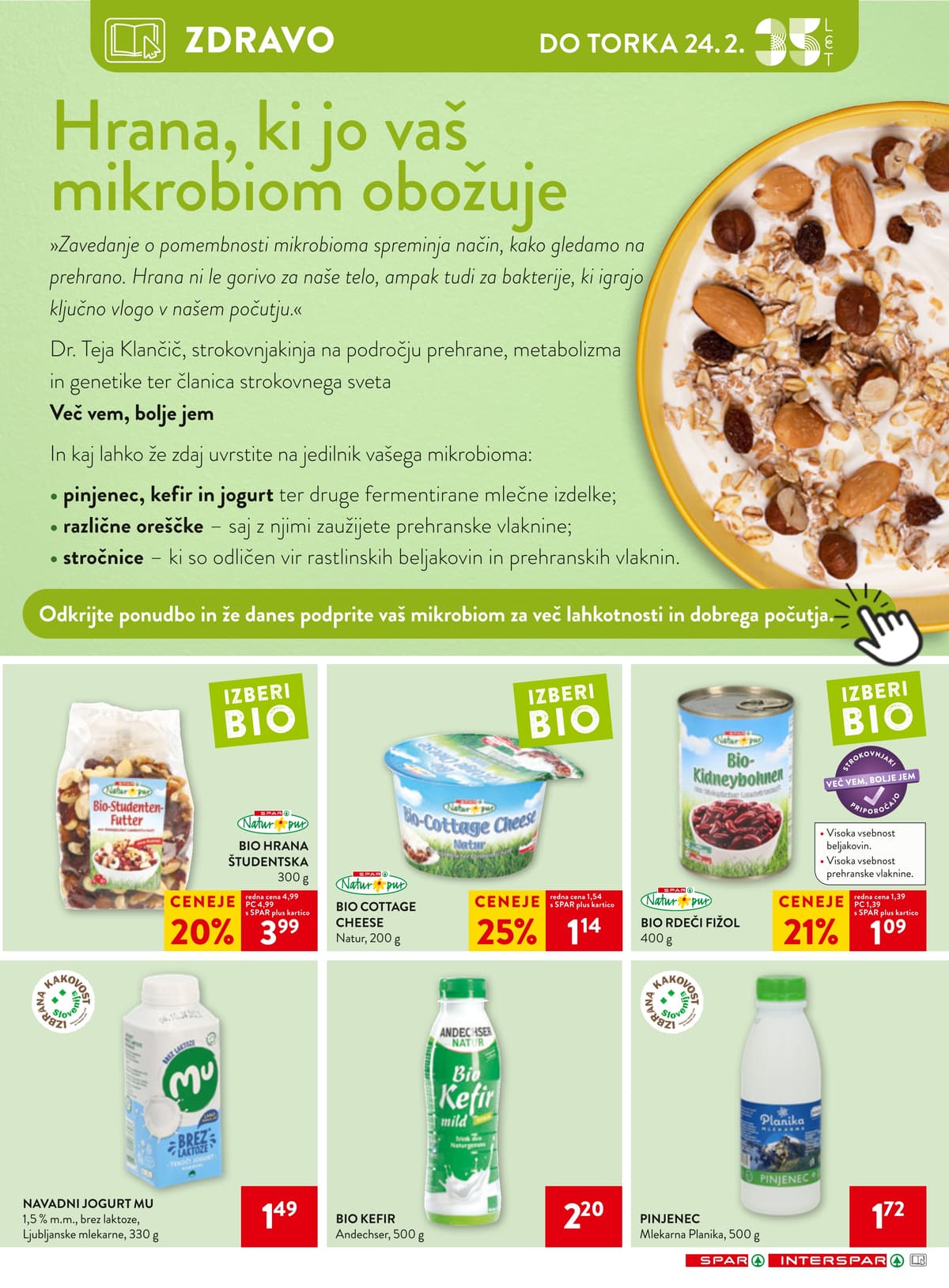 Stran 16. Spar kataloga - Akcijska Ponudba od 15.02.2026.