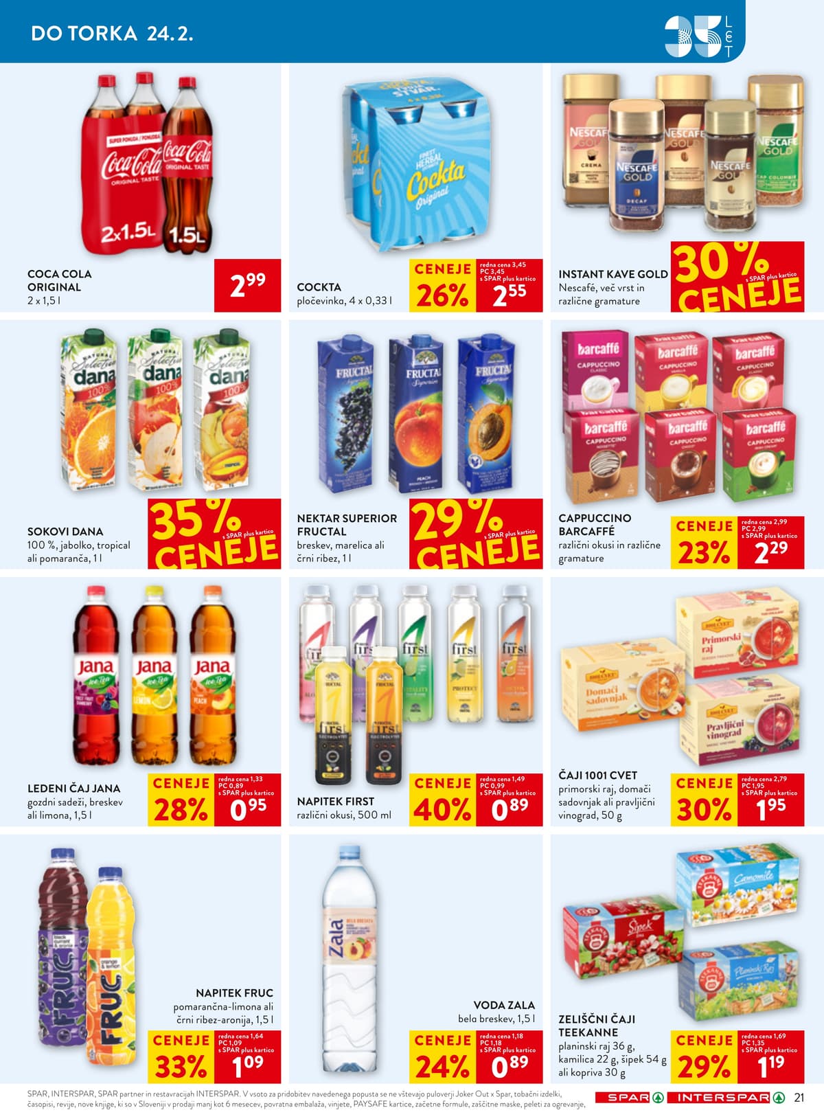 Stran 29. Spar kataloga - Akcijska Ponudba od 15.02.2026.