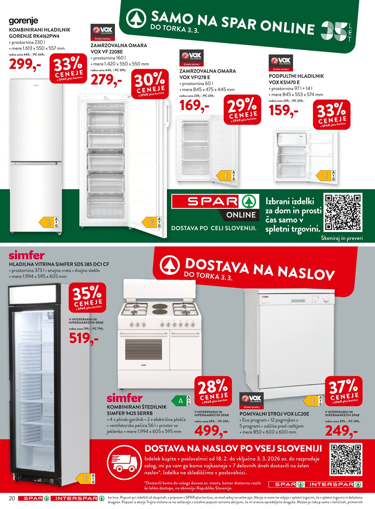 Stran 20. Spar kataloga - Dom od 15.02.2026.