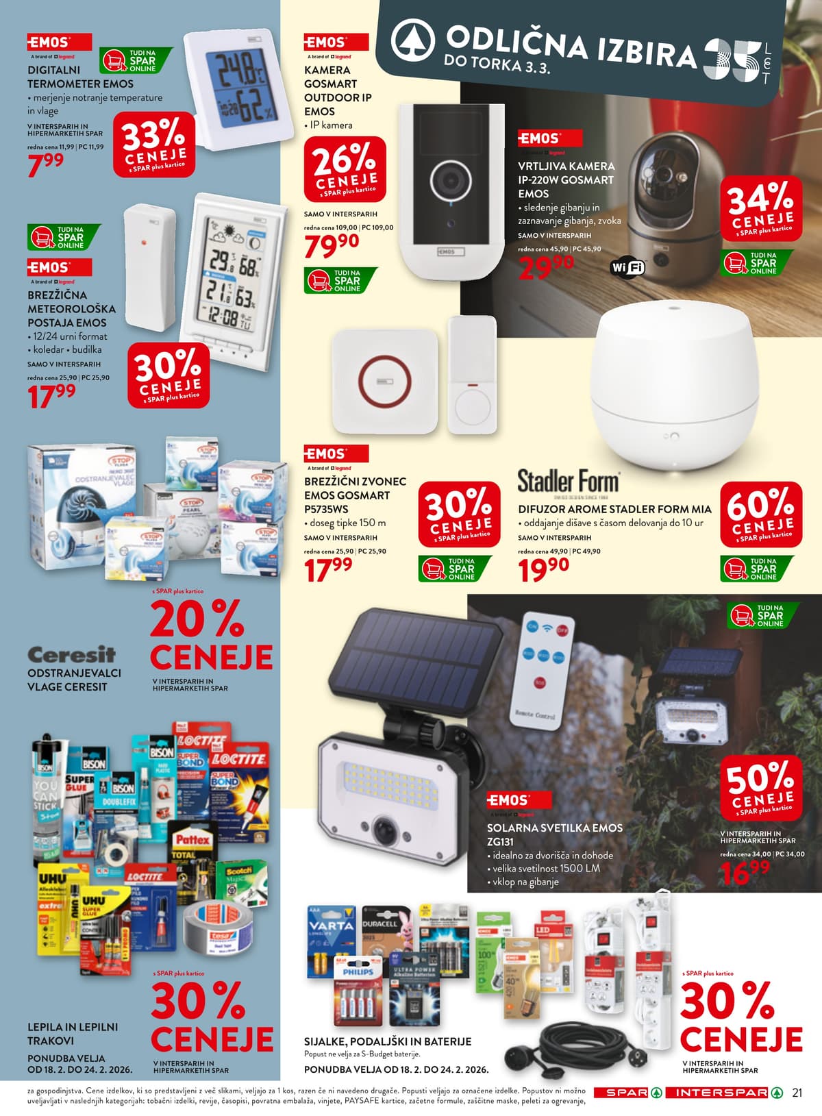 Stran 21. Spar kataloga - Dom od 15.02.2026.