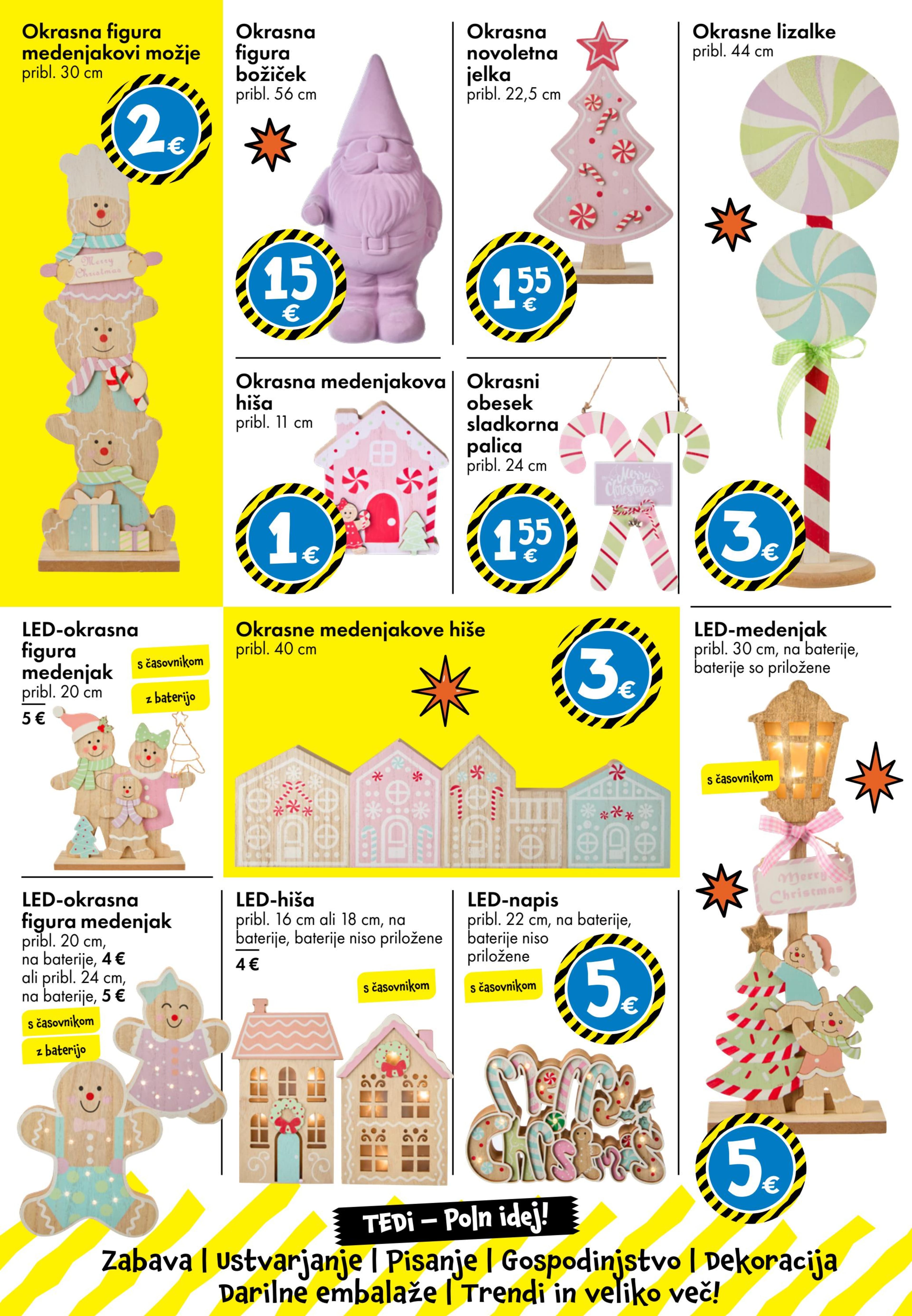 Page from catalog: Vse za Božič