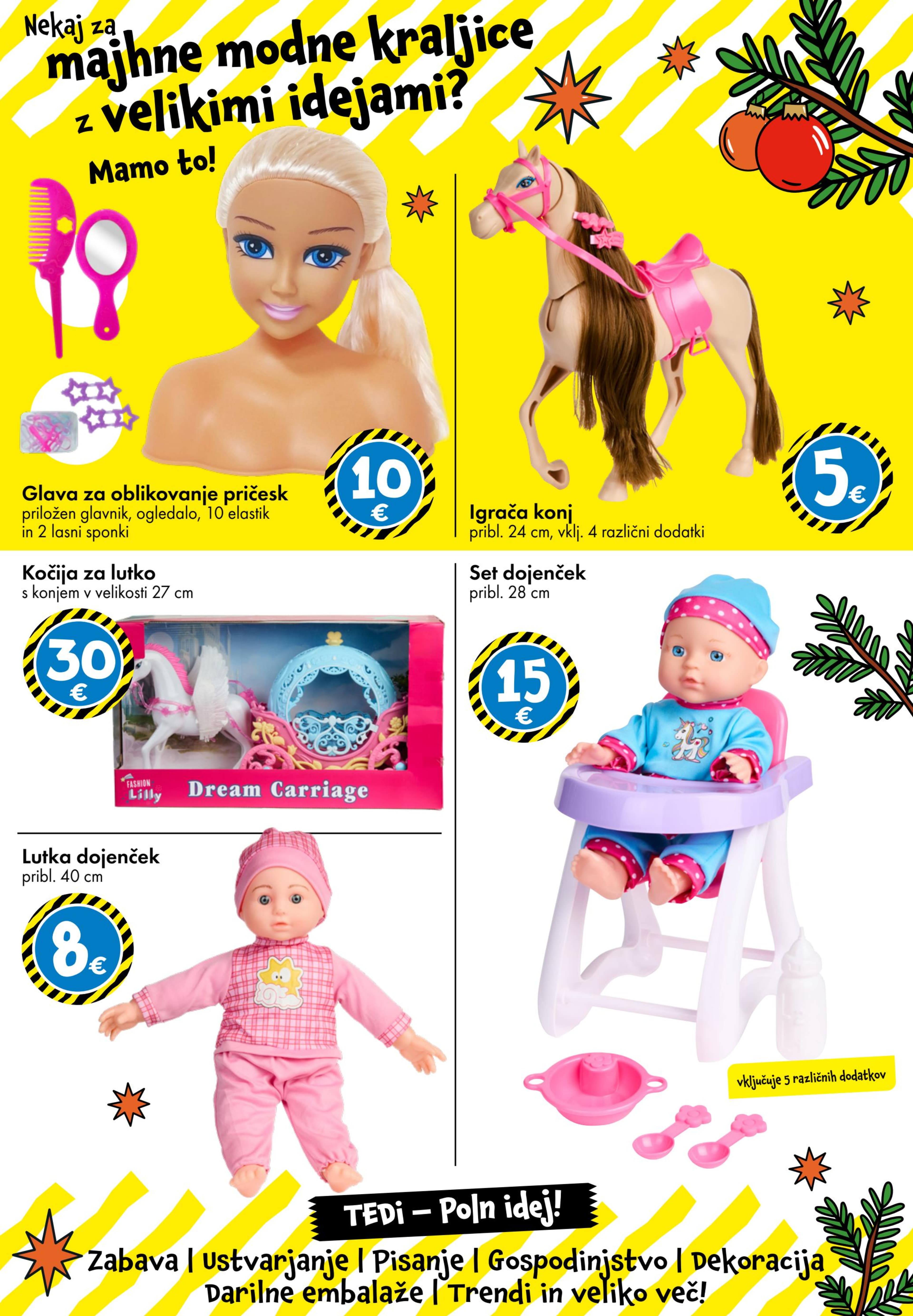 Page from catalog: Vse za Božič