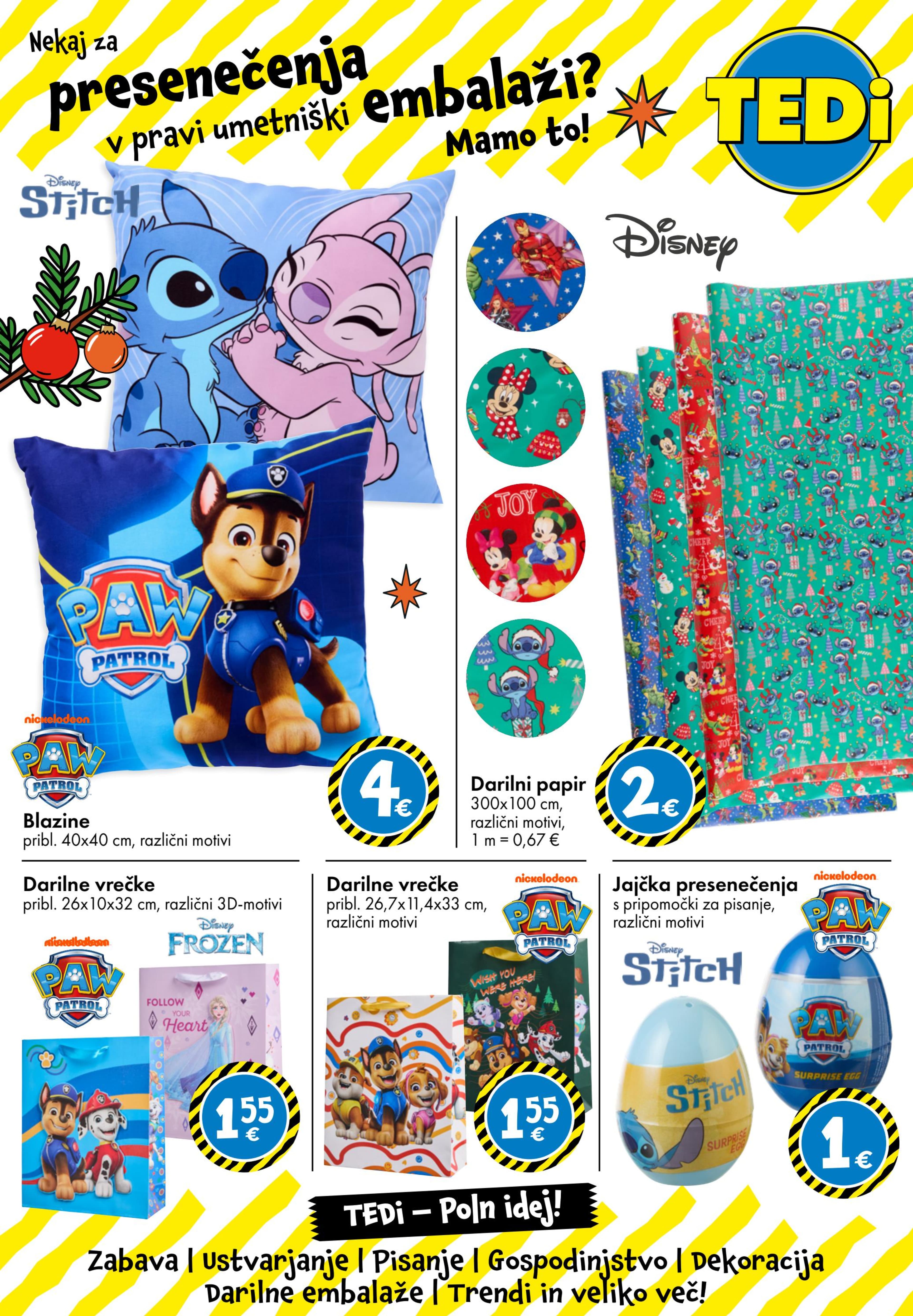 Page from catalog: Vse za Božič