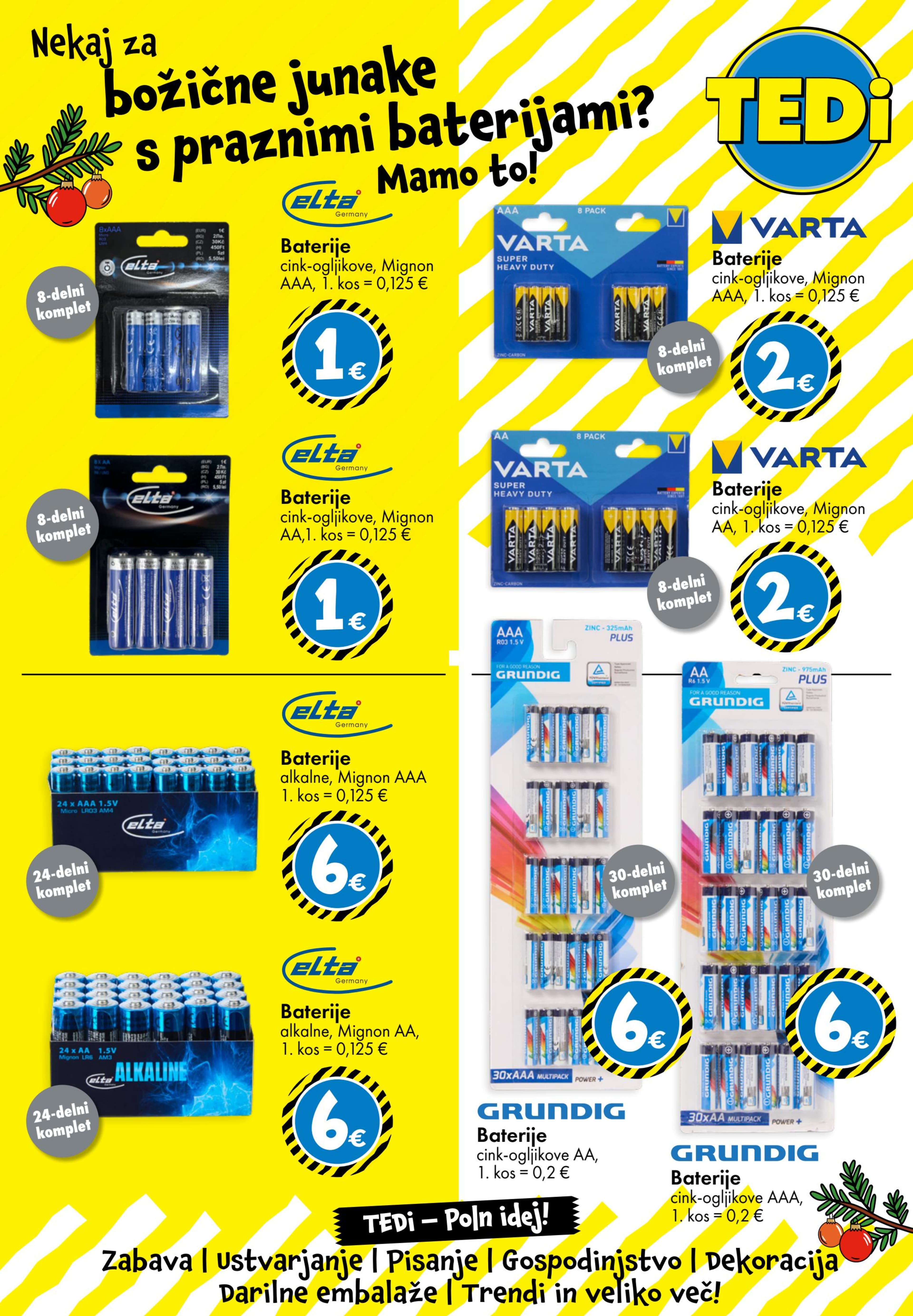 Page from catalog: Vse za Božič