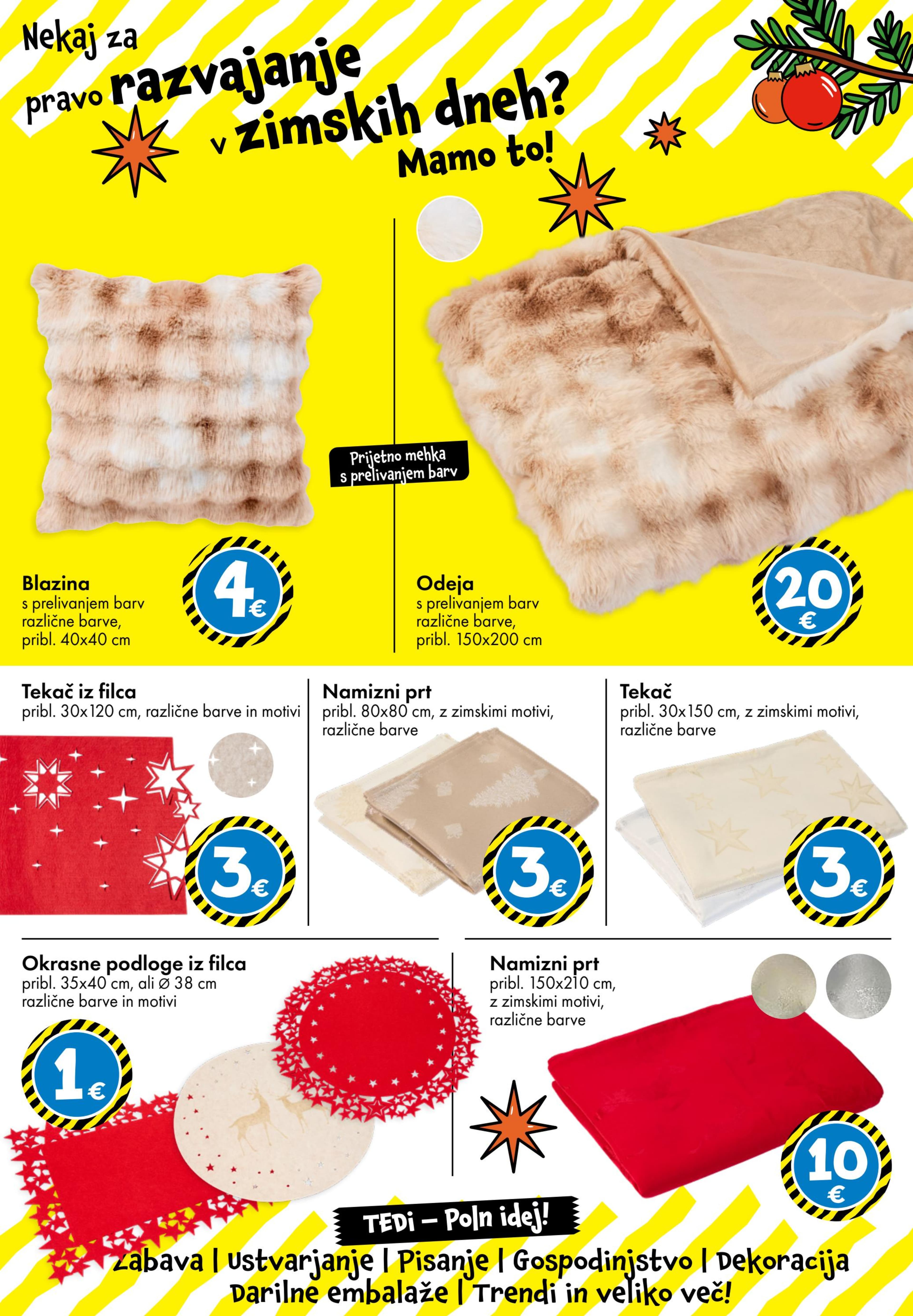 Page from catalog: Vse za Božič