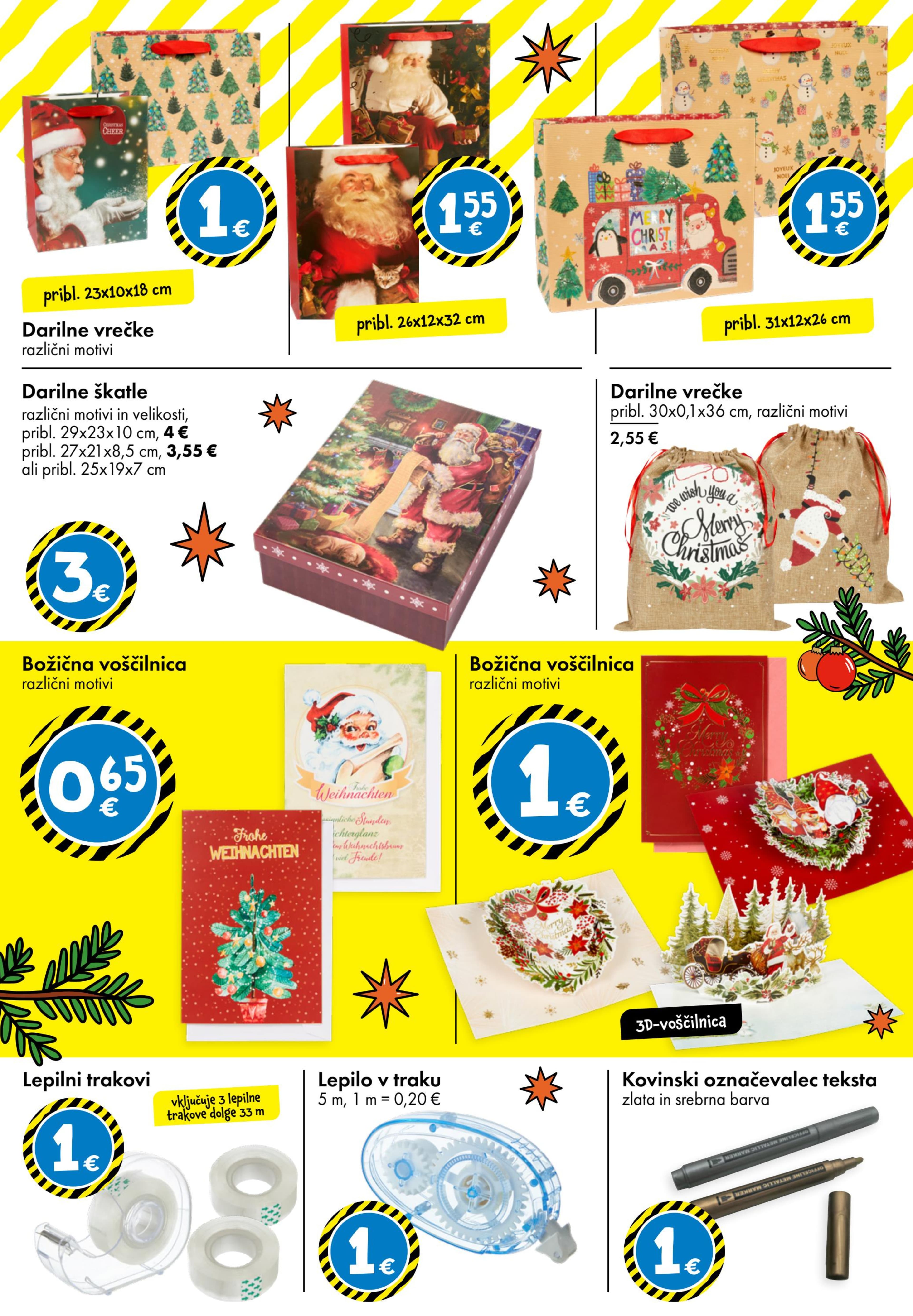 Page from catalog: Vse za Božič