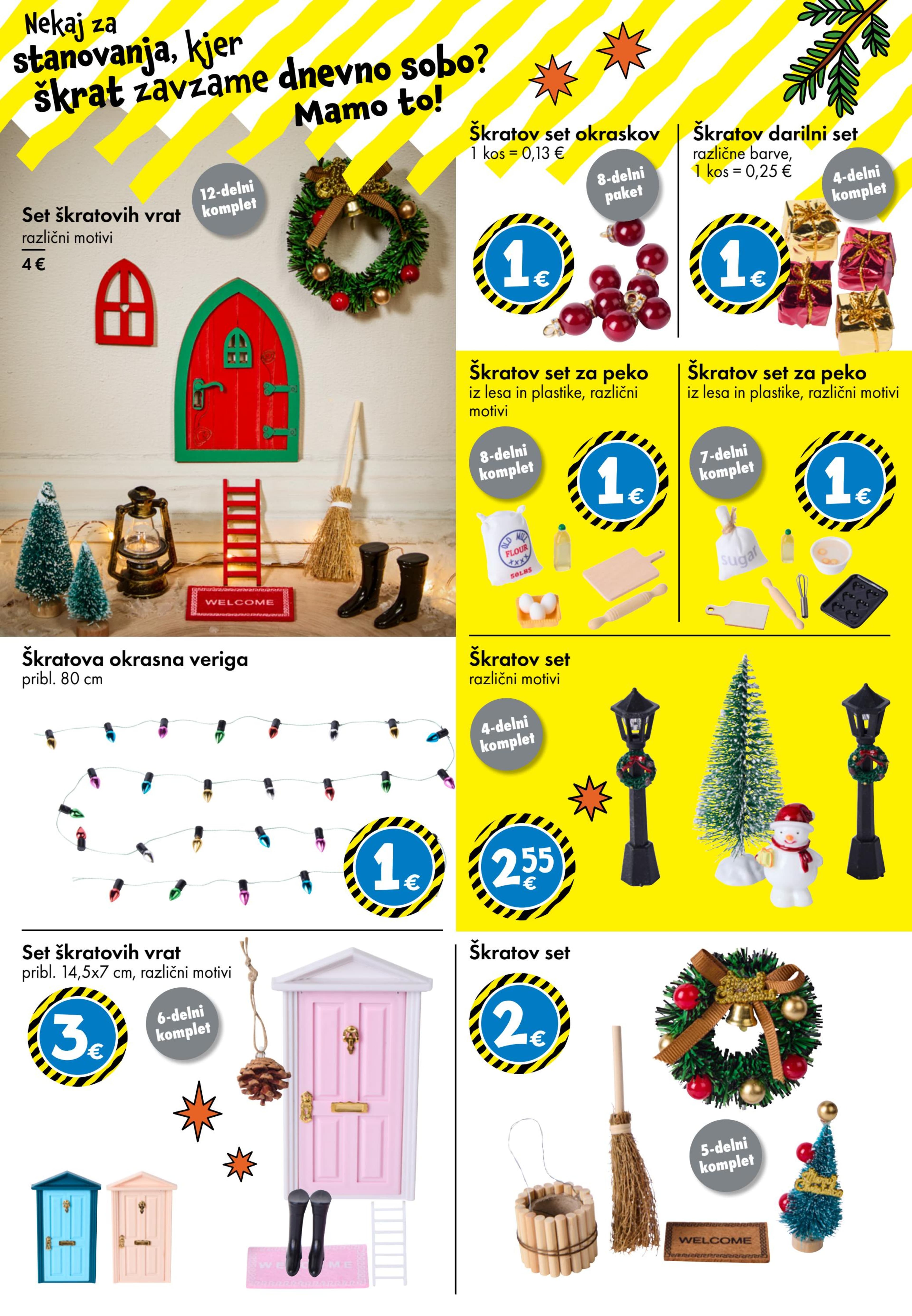 Page from catalog: Vse za Božič