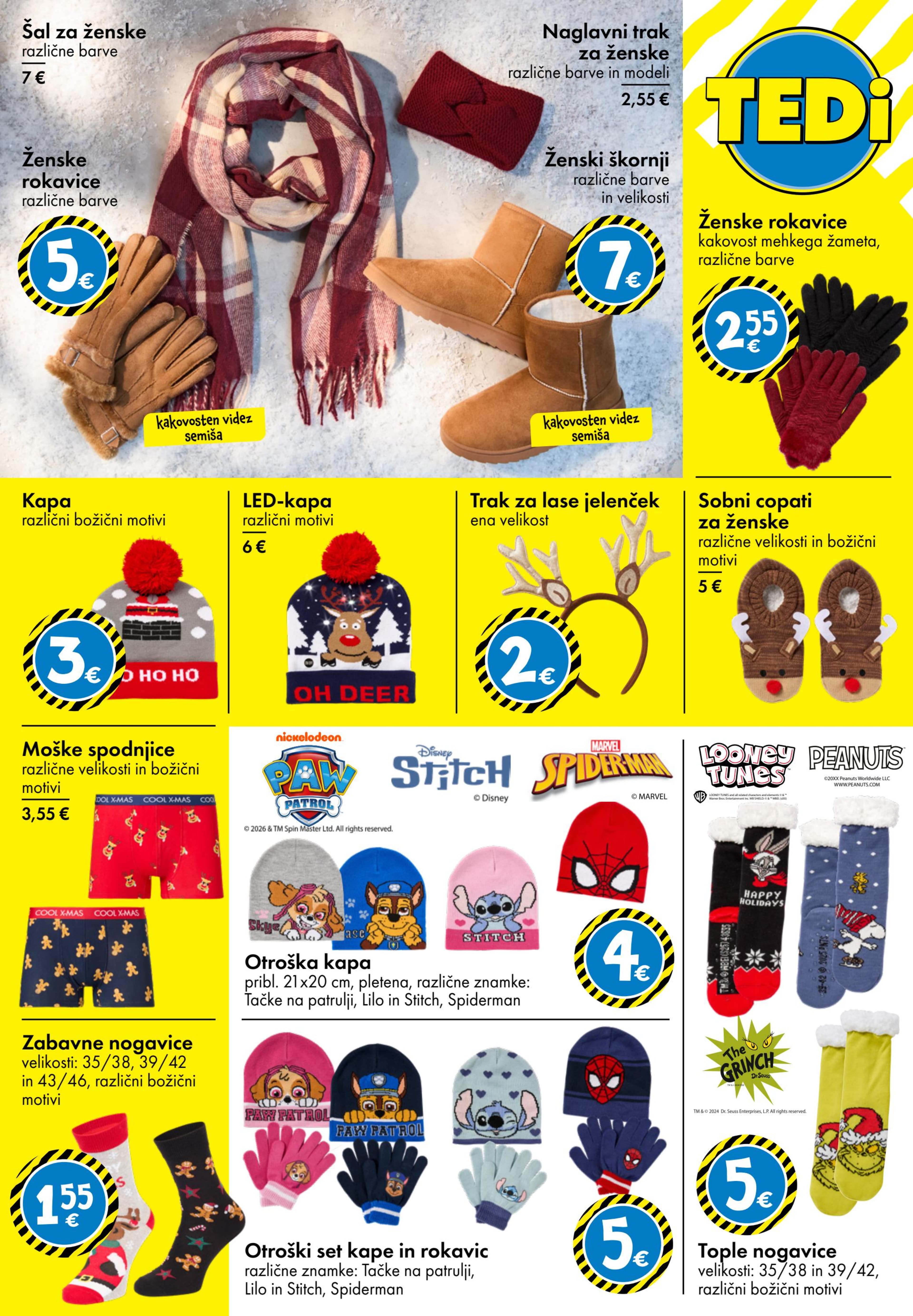 Page from catalog: Vse za Božič