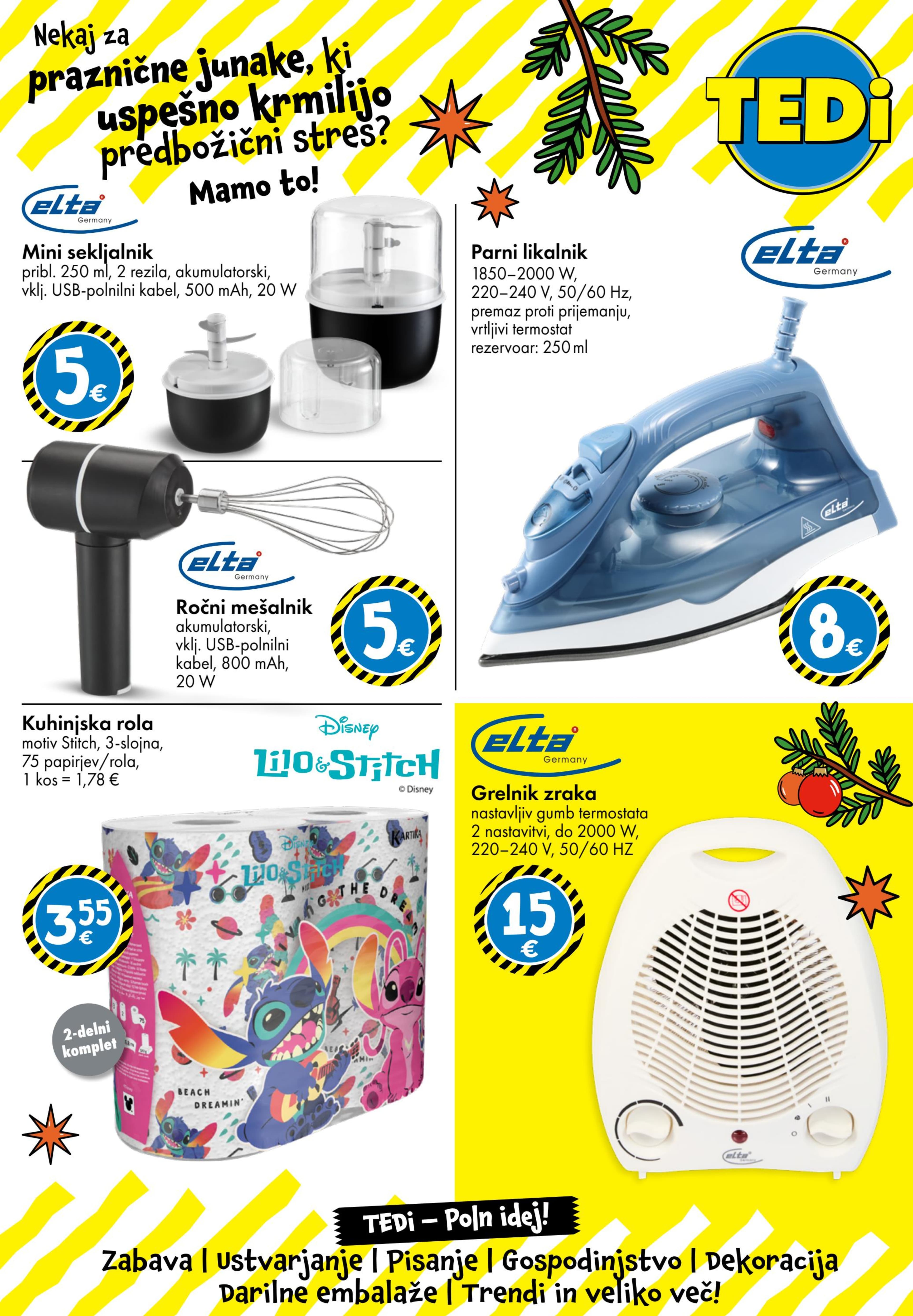 Page from catalog: Vse za Božič