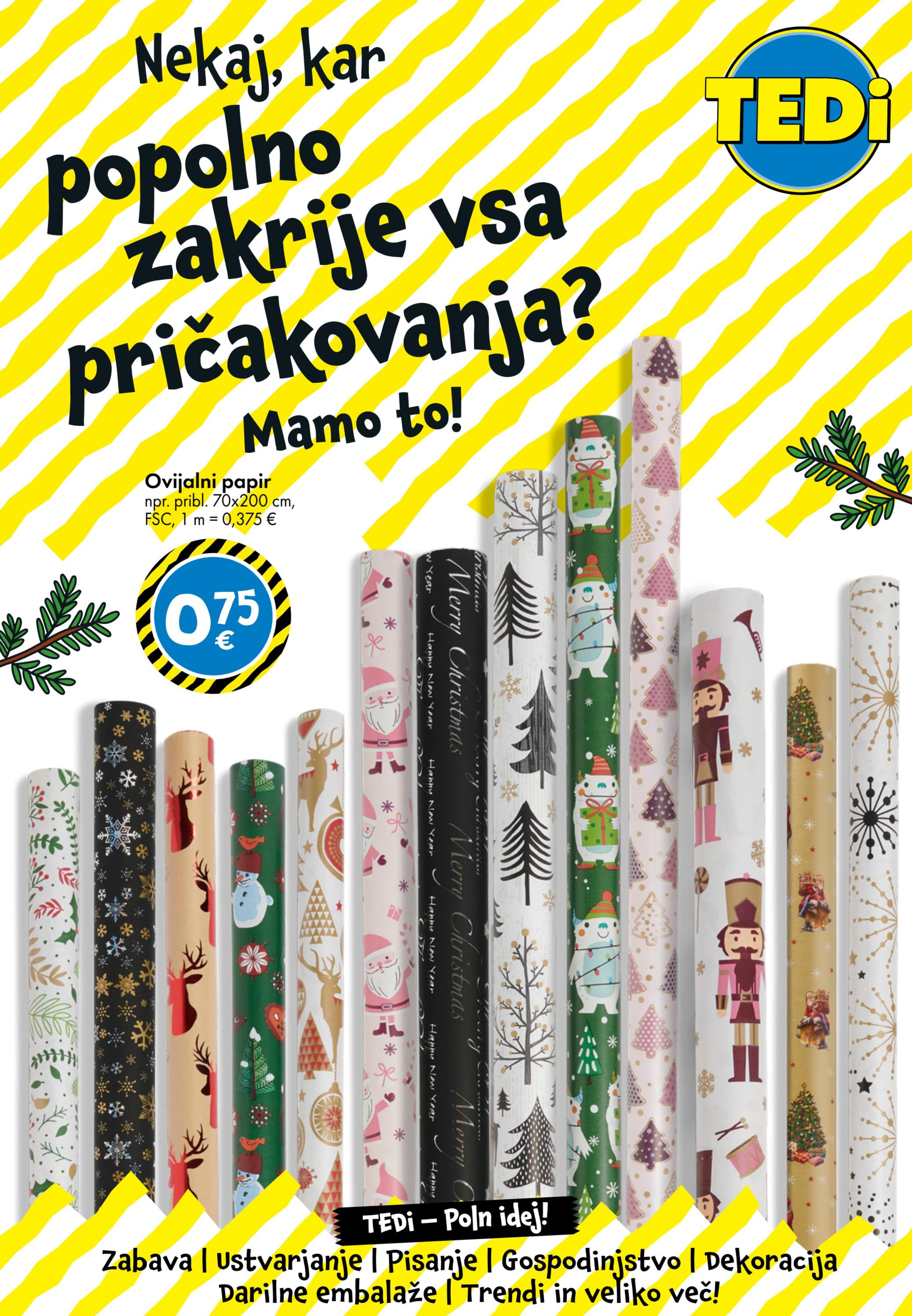 Page from catalog: Vse za Božič