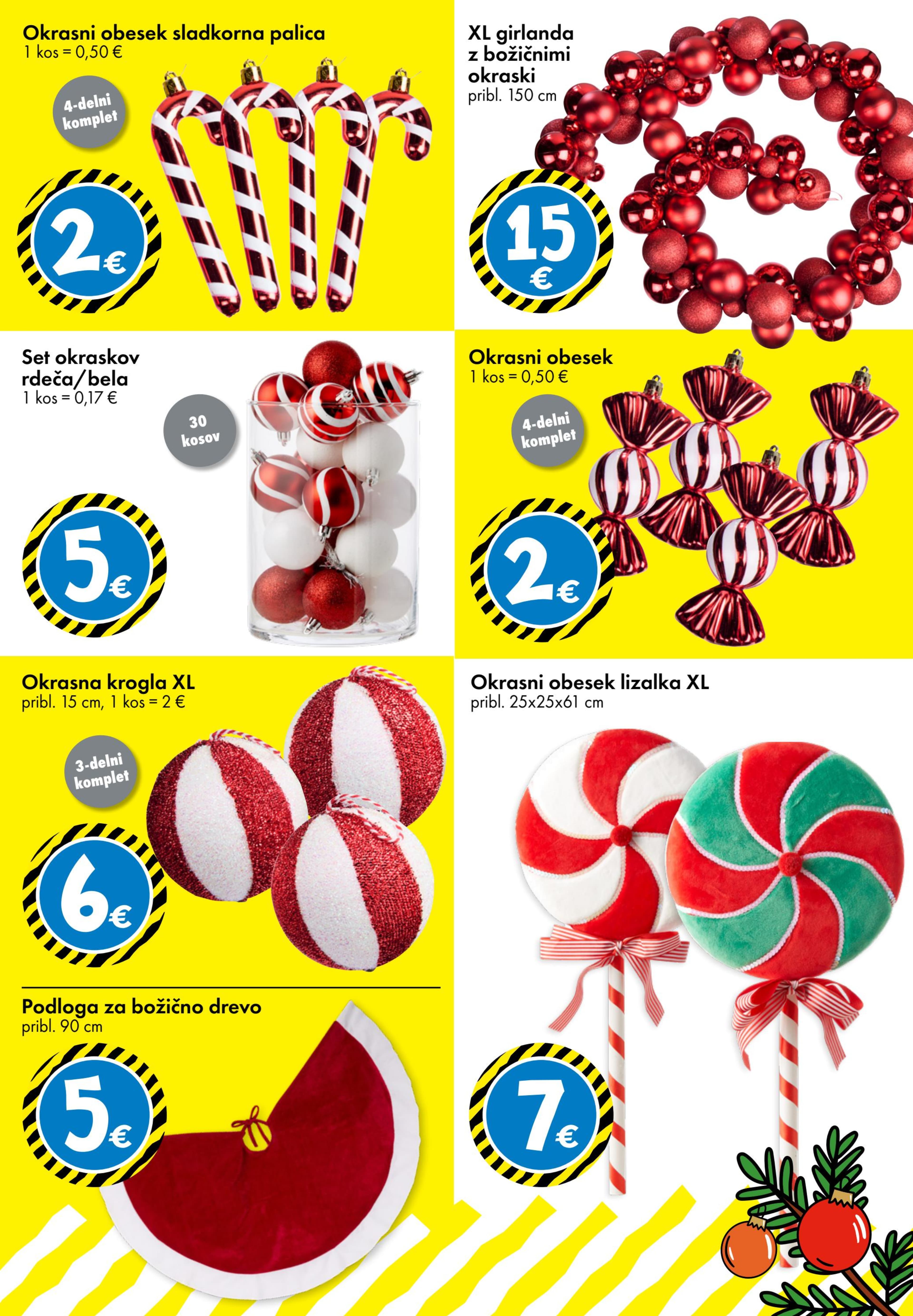 Page from catalog: Vse za Božič