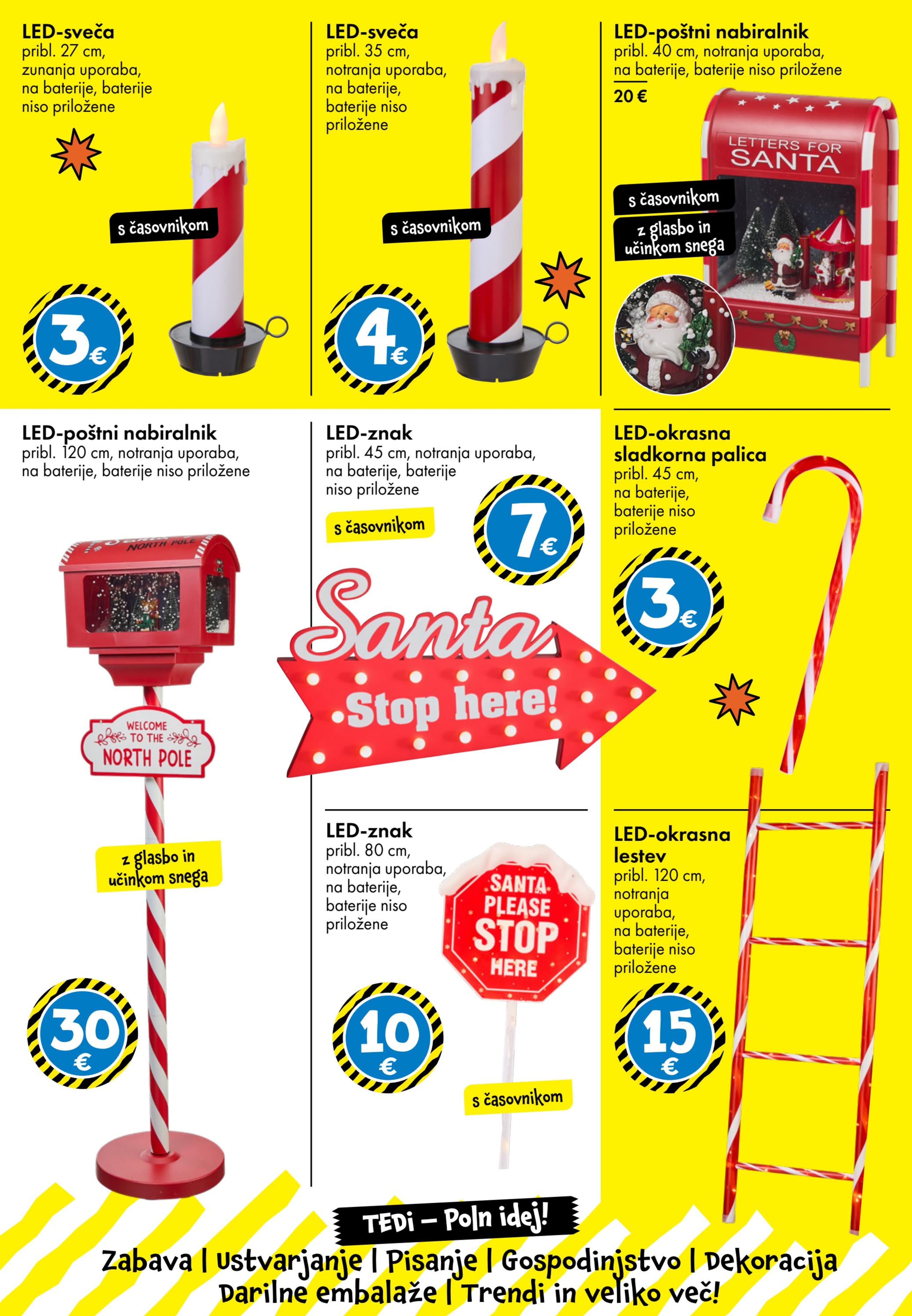 Page from catalog: Vse za Božič