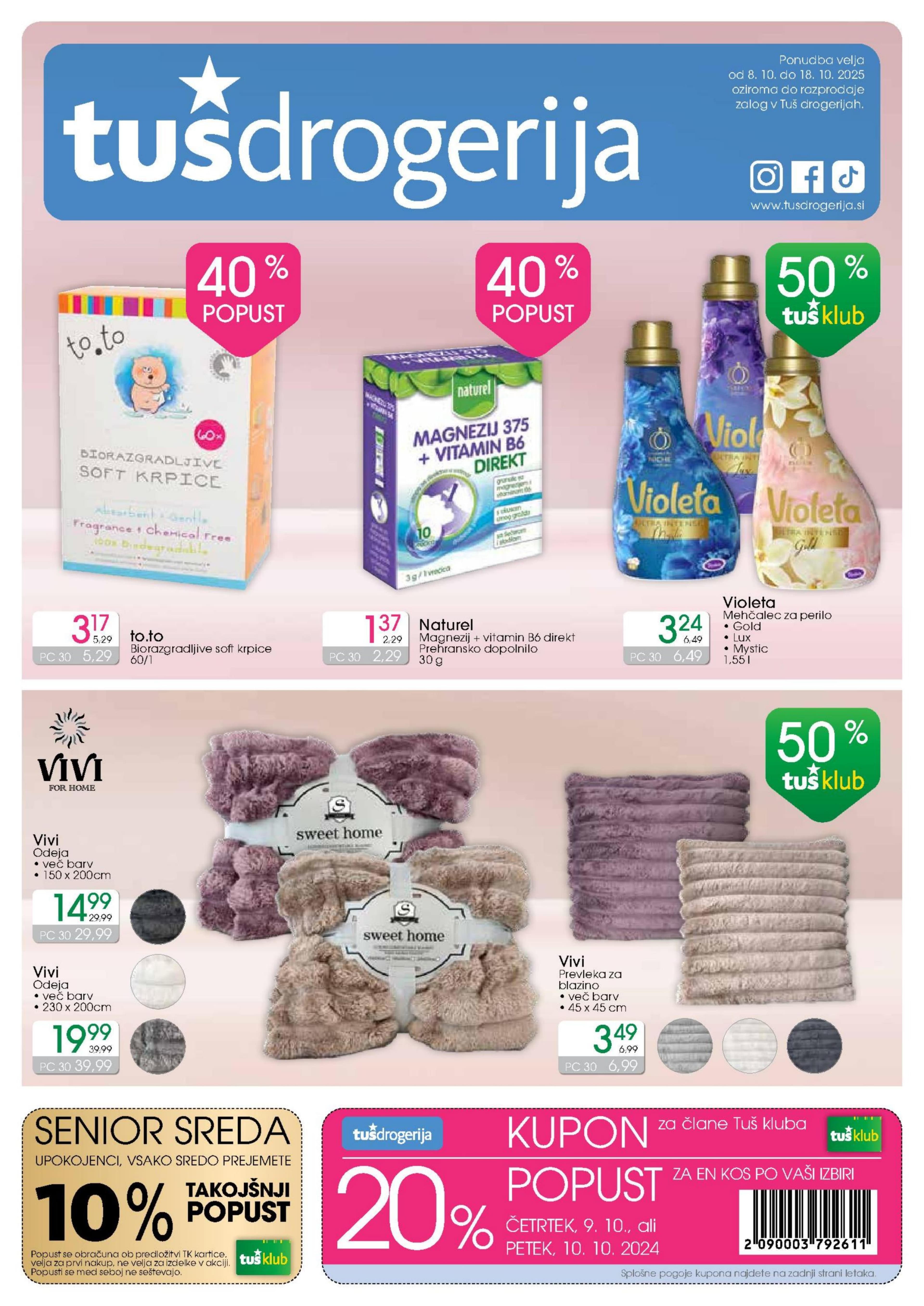 Page from catalog: Drogerija