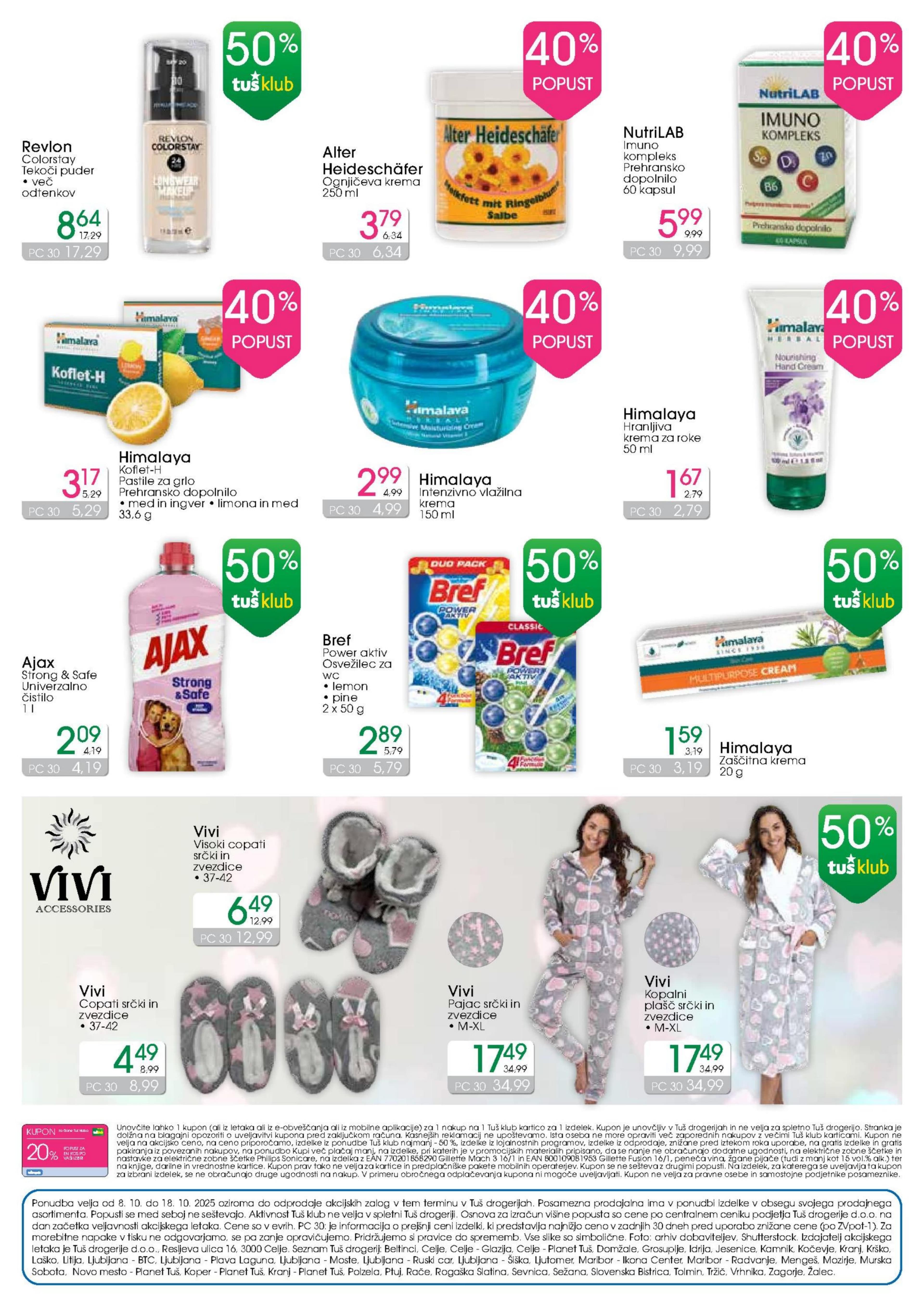 Page from catalog: Drogerija