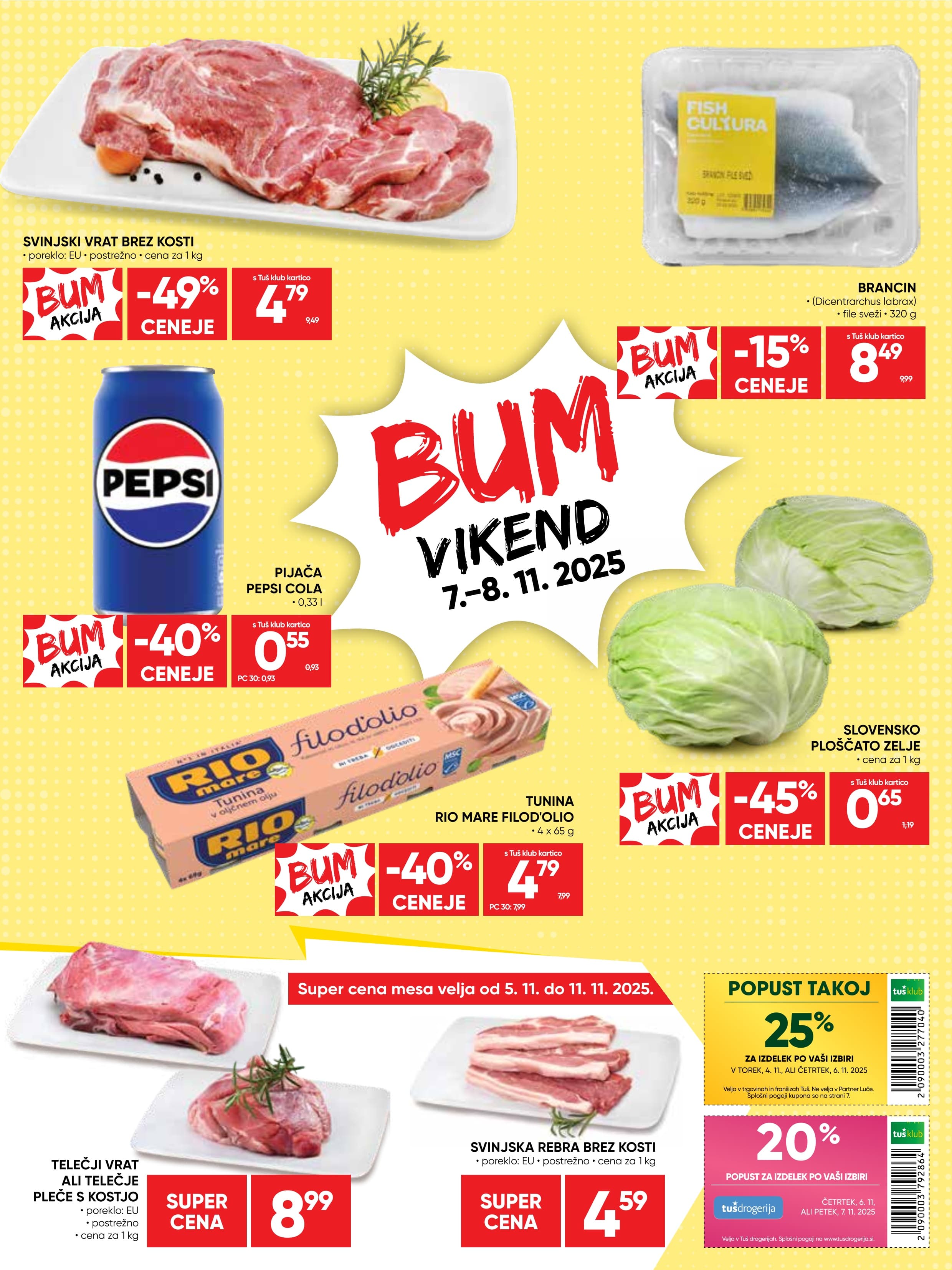 Stran 8. Tuš kataloga - Akcije od 05.11. do 11.11.2025.
