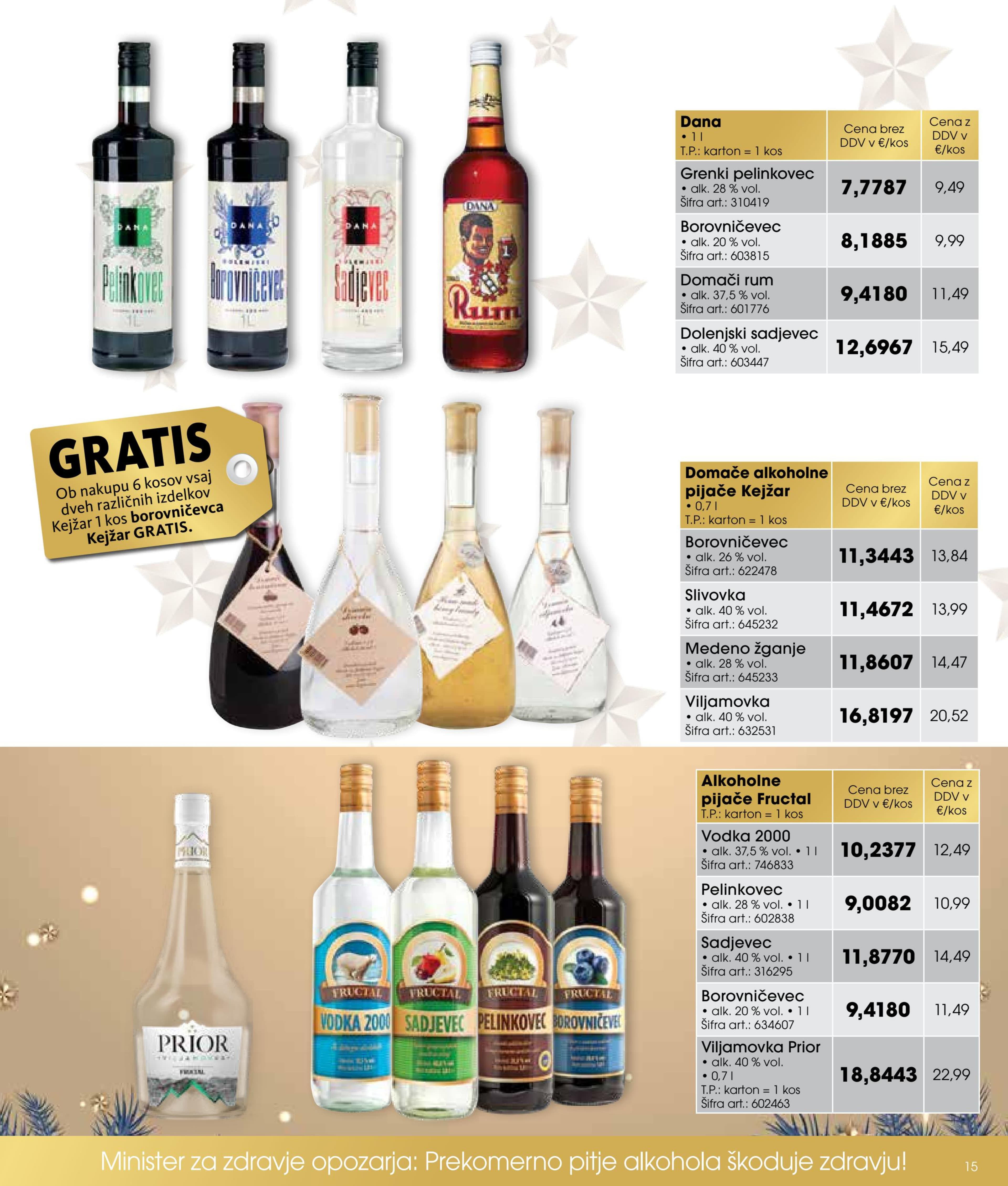 Stran 15. Tuš kataloga - Akcije od 11.11. do 10.01.2026.