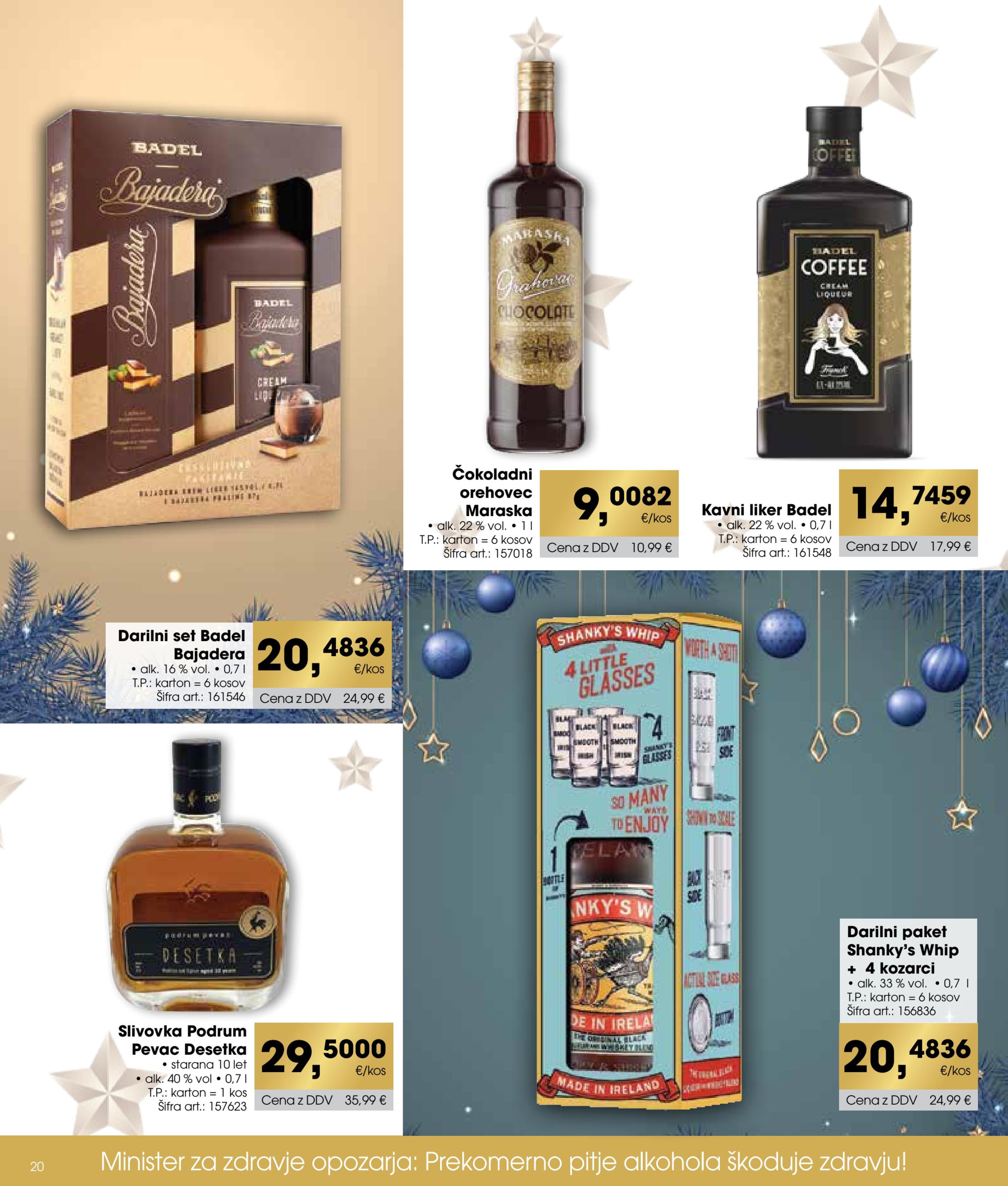 Stran 20. Tuš kataloga - Akcije od 11.11. do 10.01.2026.