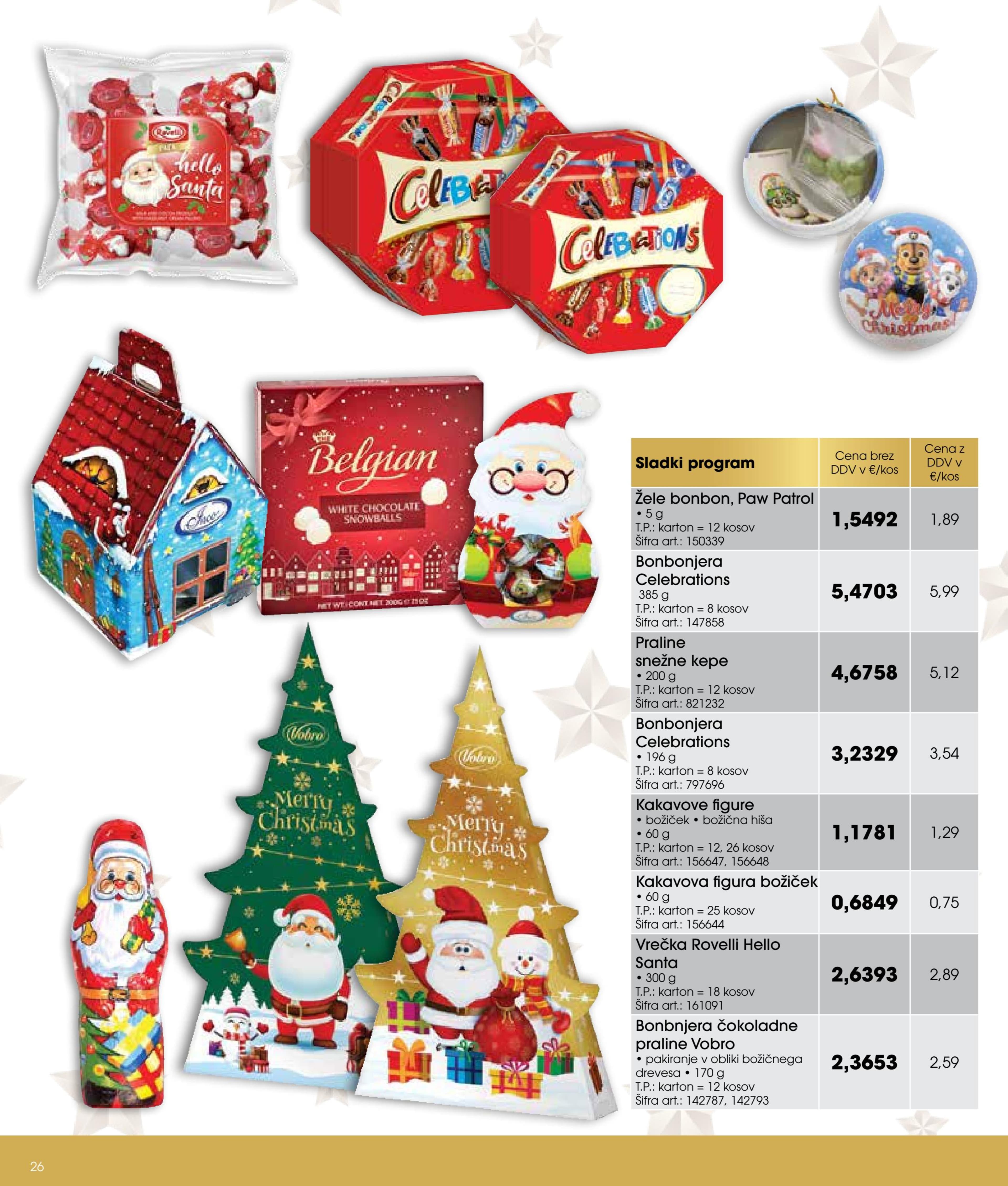 Stran 26. Tuš kataloga - Akcije od 11.11. do 10.01.2026.