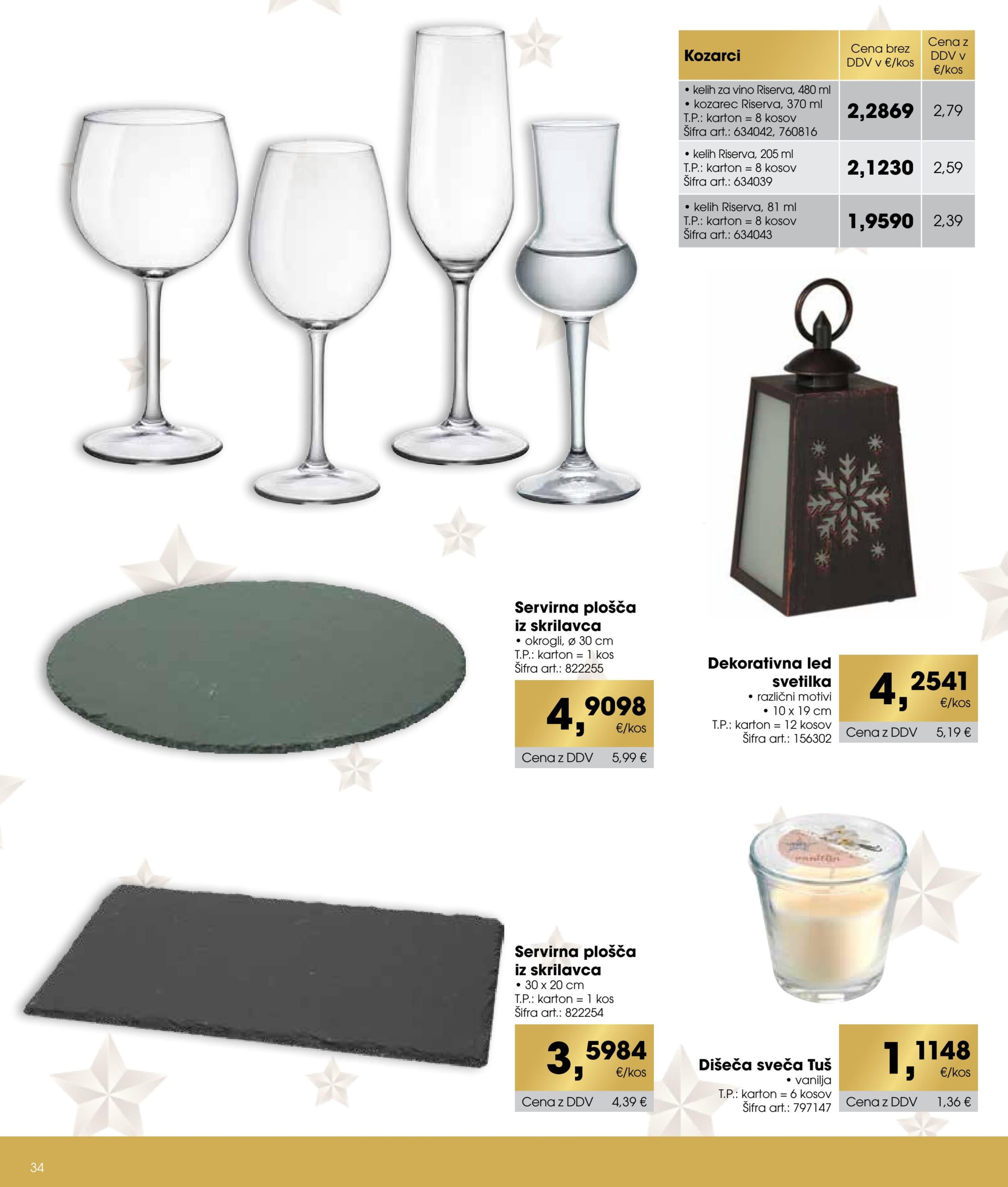Page from catalog: Praznični katalog