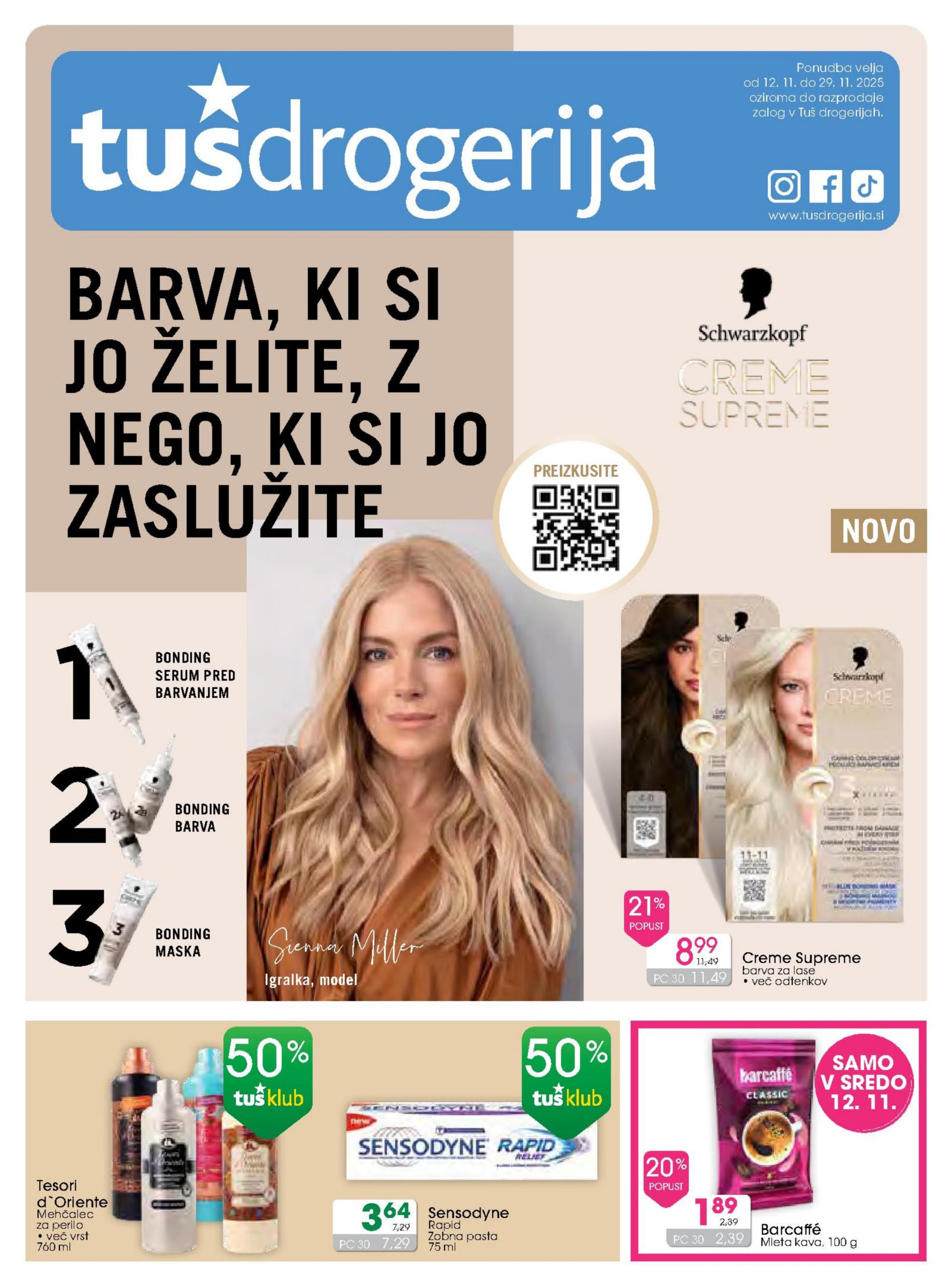 Page from catalog: Drogerija