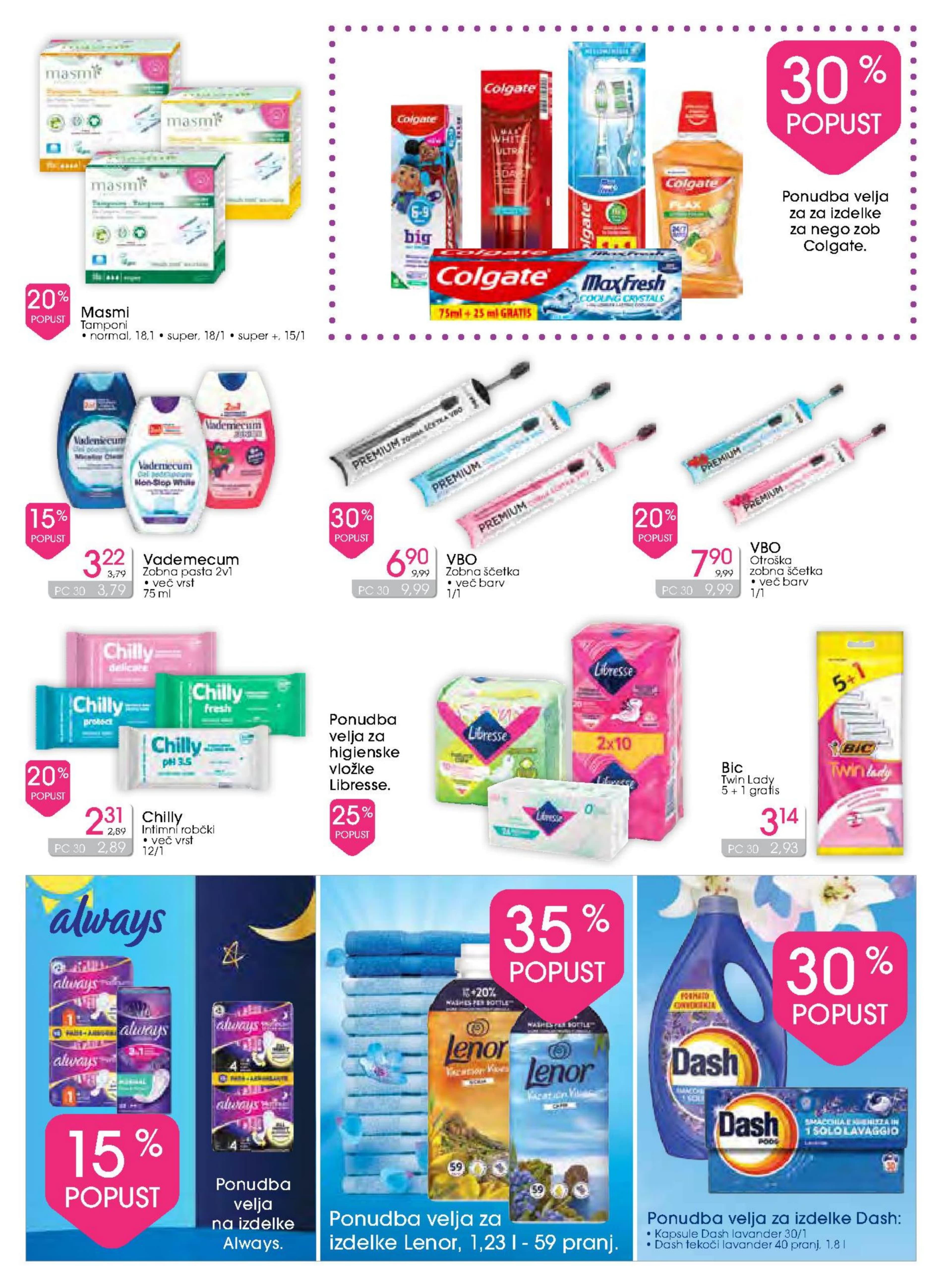 Stran 10. Tuš kataloga - Akcije od 12.11. do 29.11.2025.