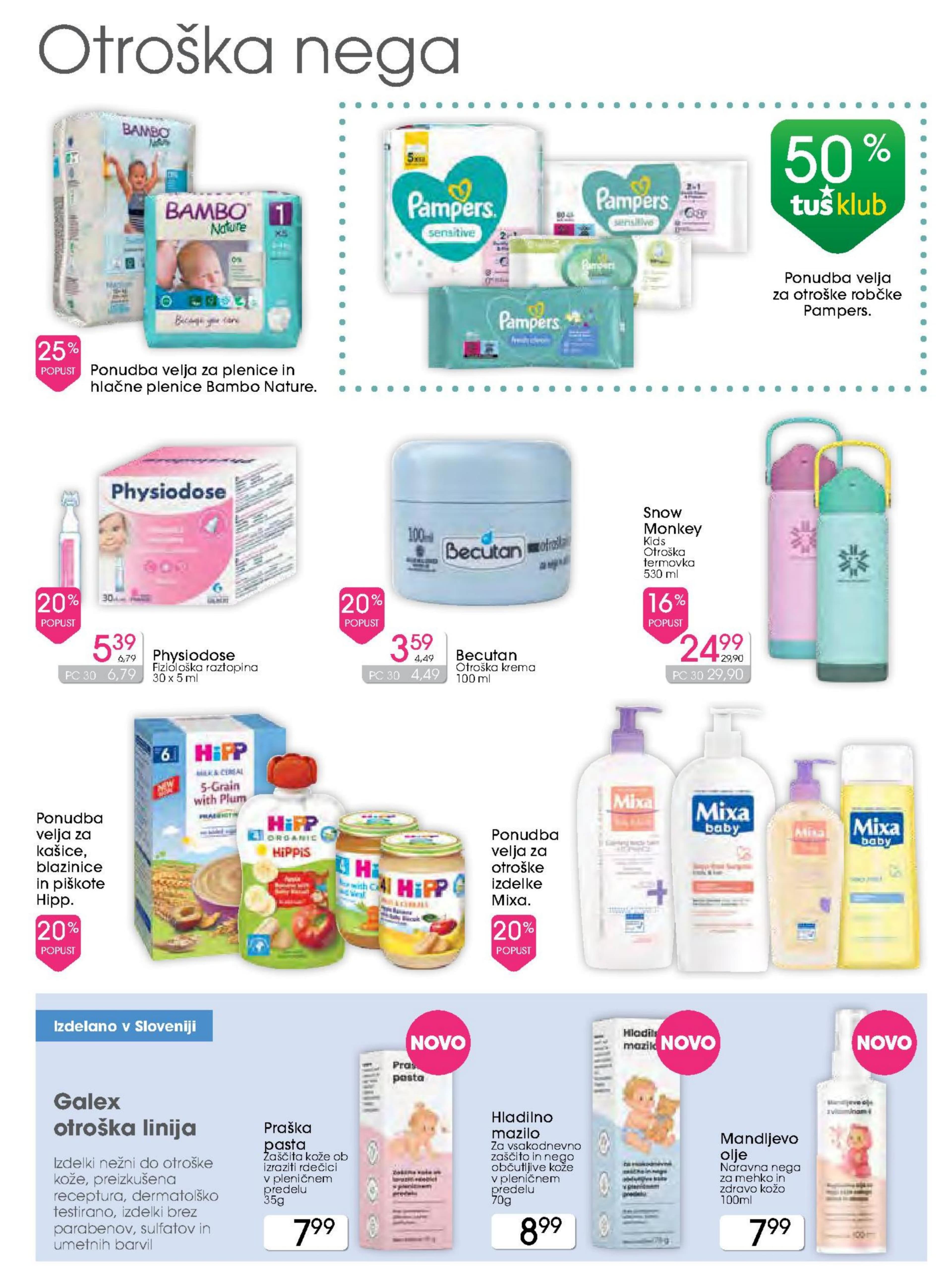 Stran 11. Tuš kataloga - Akcije od 12.11. do 29.11.2025.