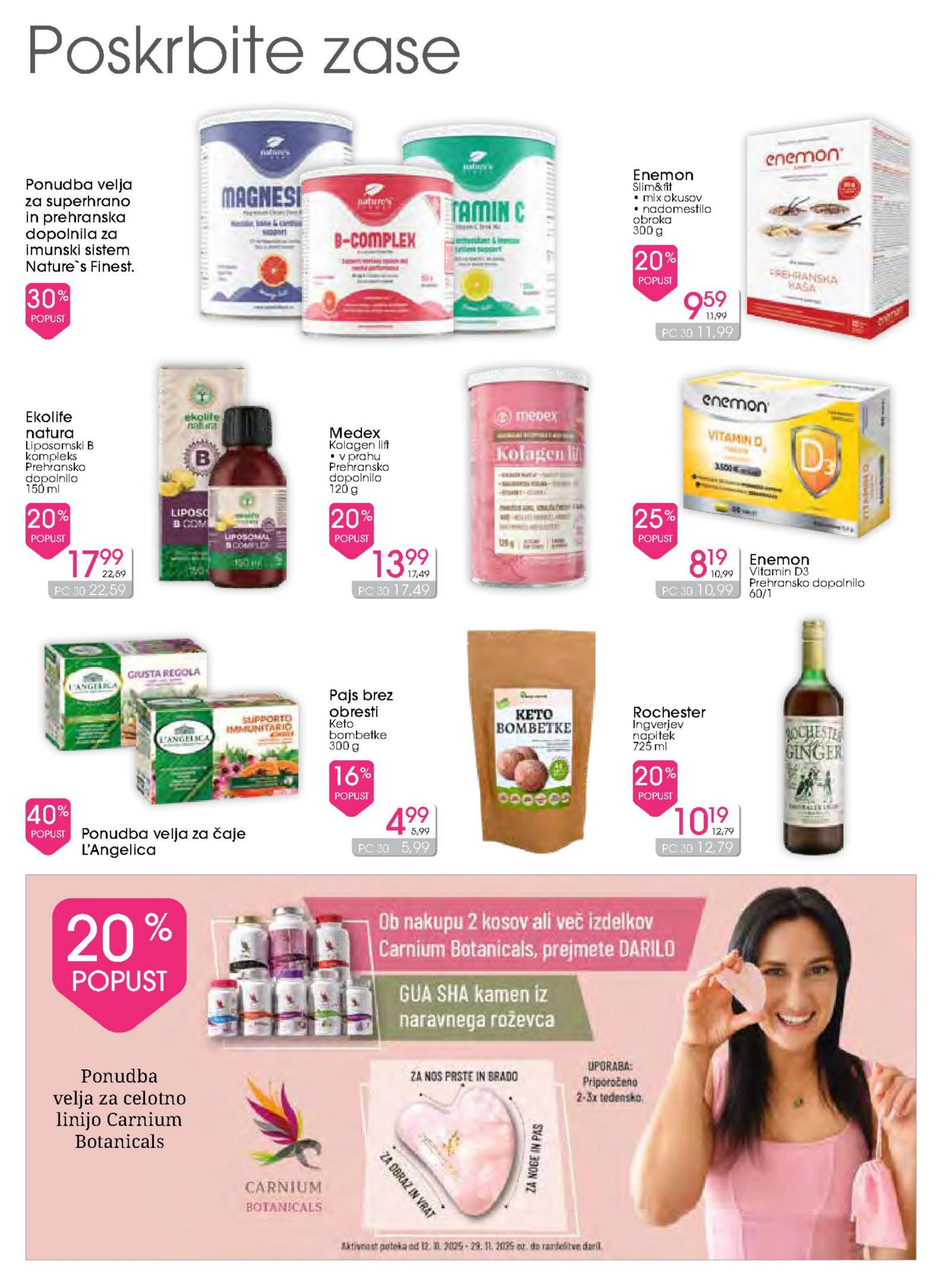 Stran 12. Tuš kataloga - Akcije od 12.11. do 29.11.2025.
