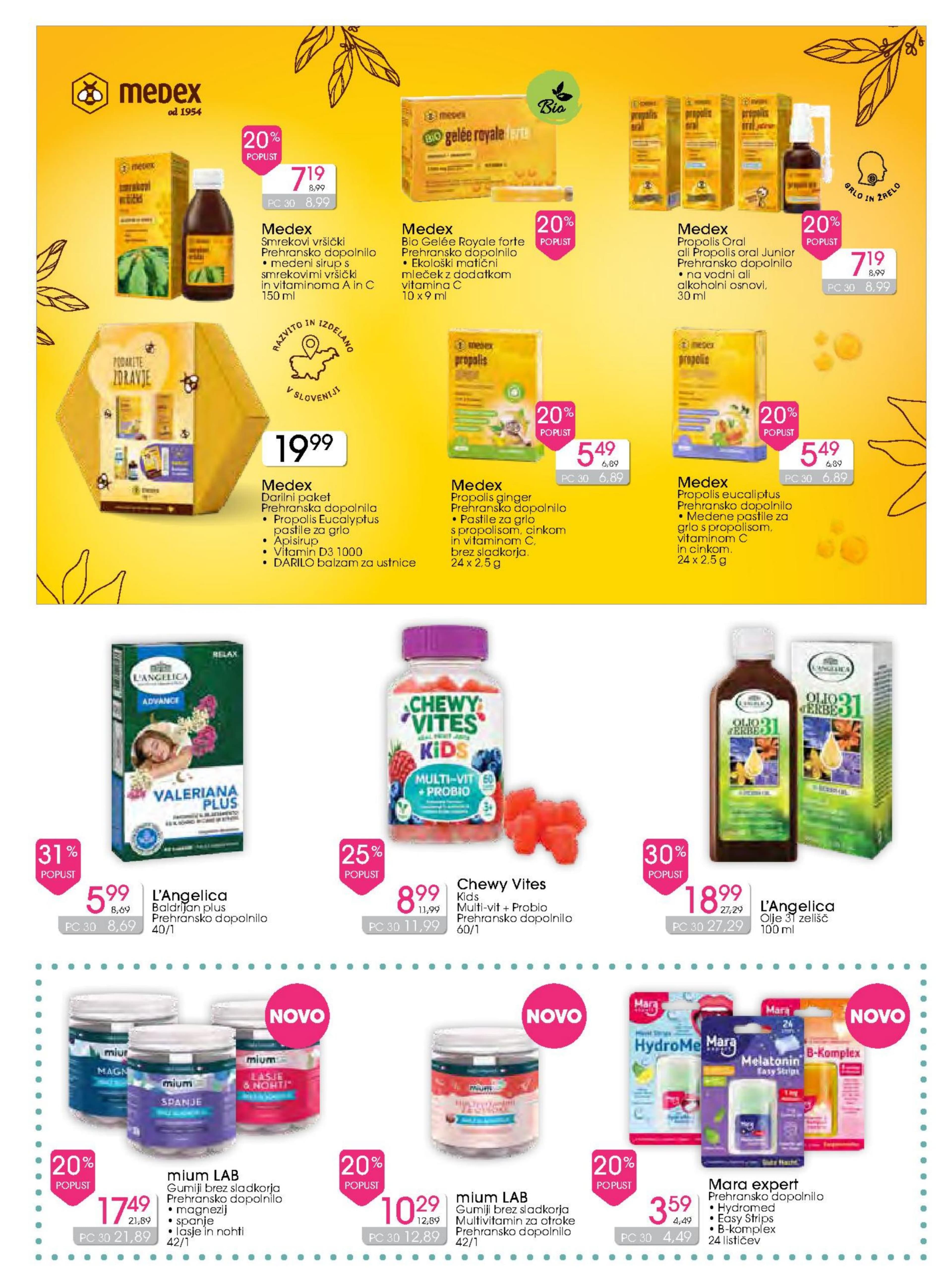 Page from catalog: Drogerija