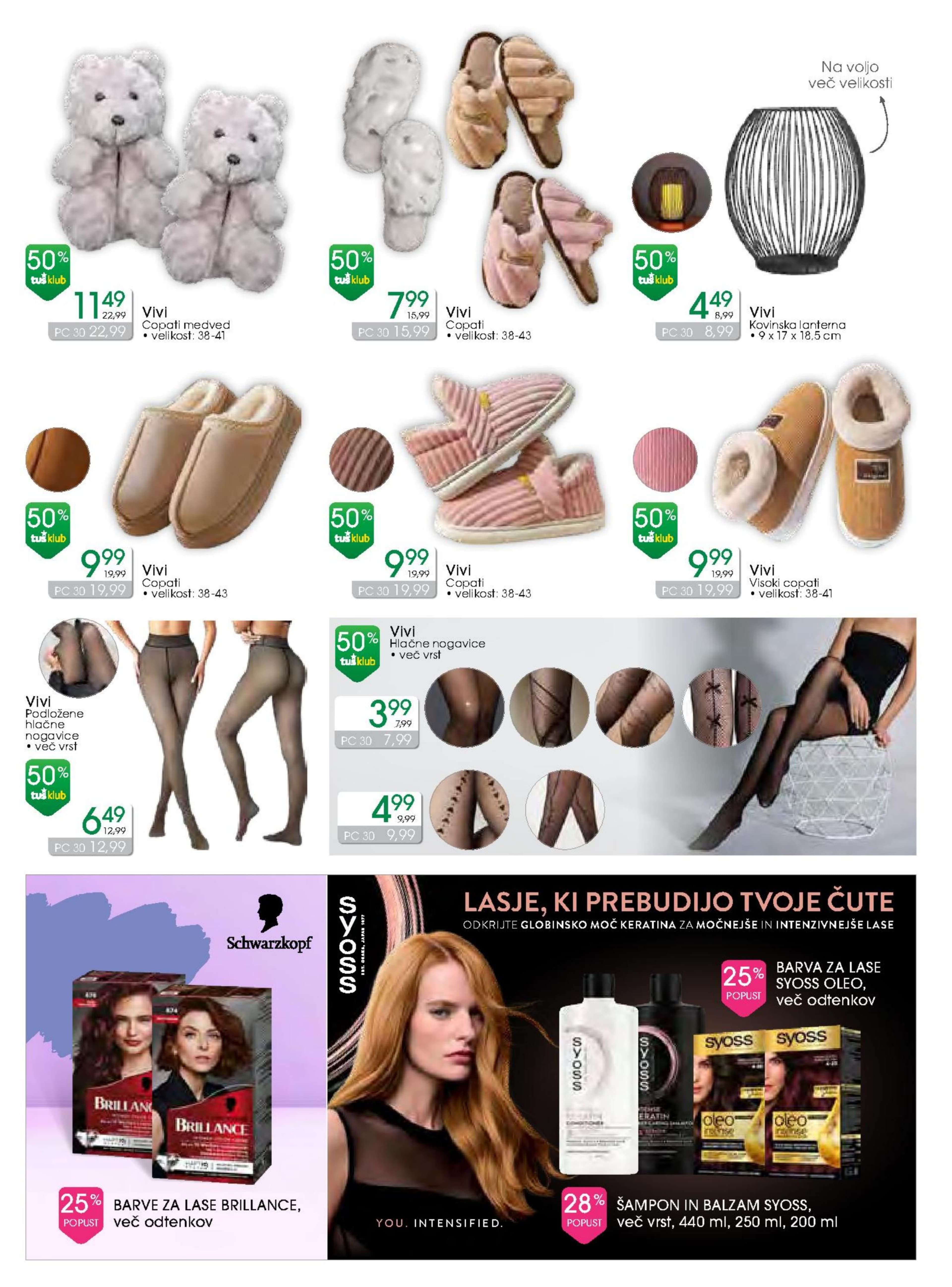 Page from catalog: Drogerija