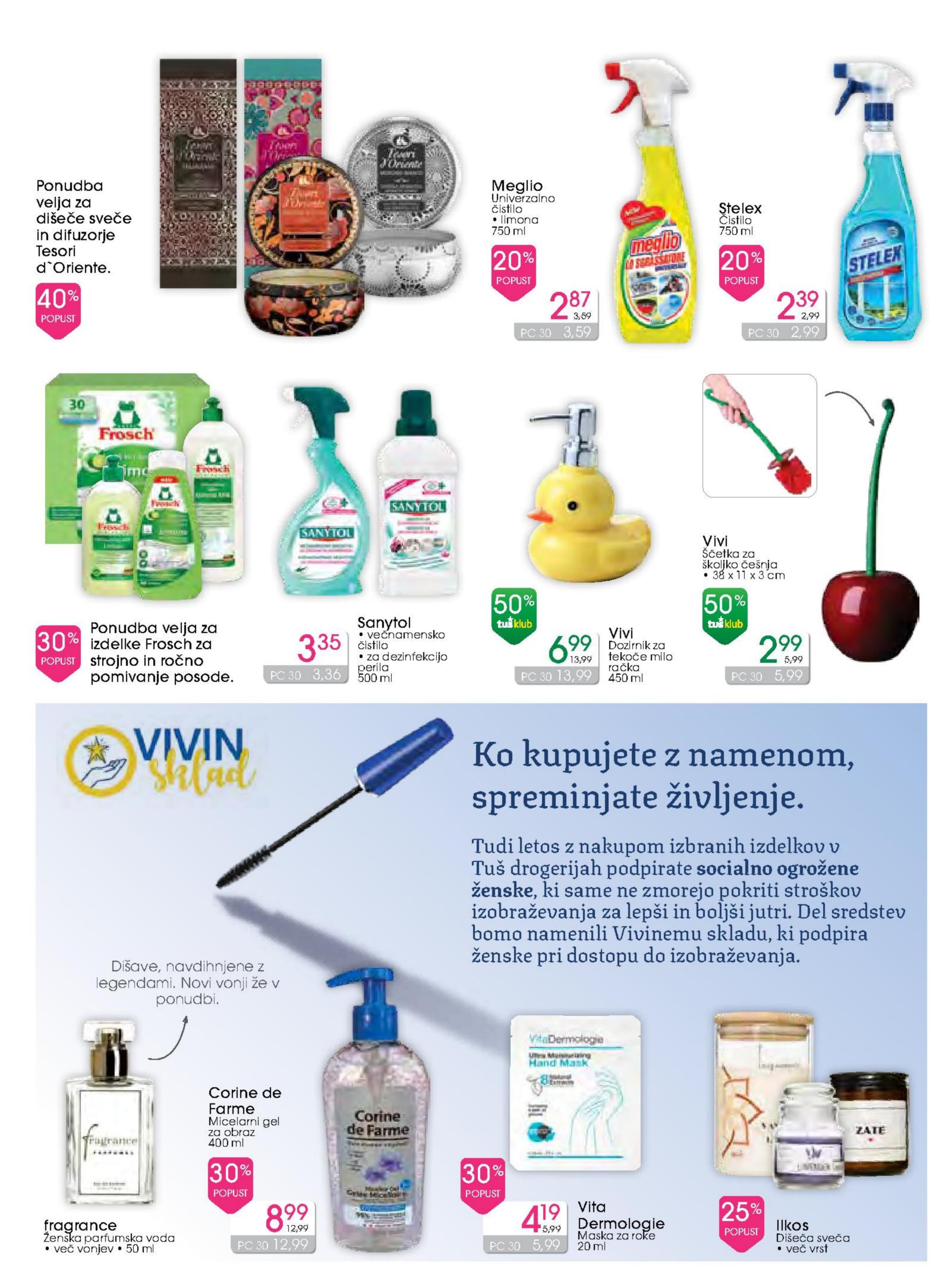 Page from catalog: Drogerija