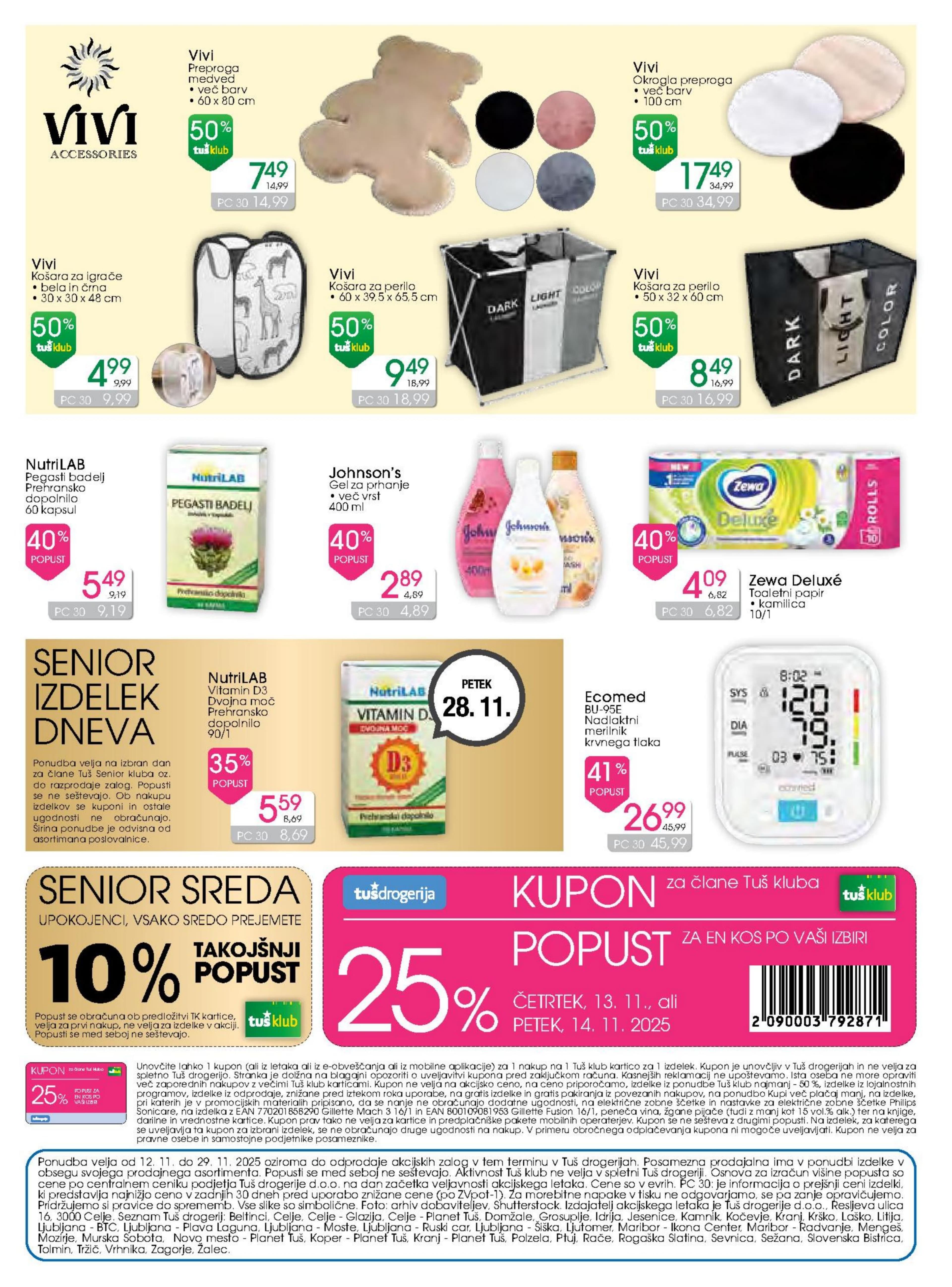 Page from catalog: Drogerija