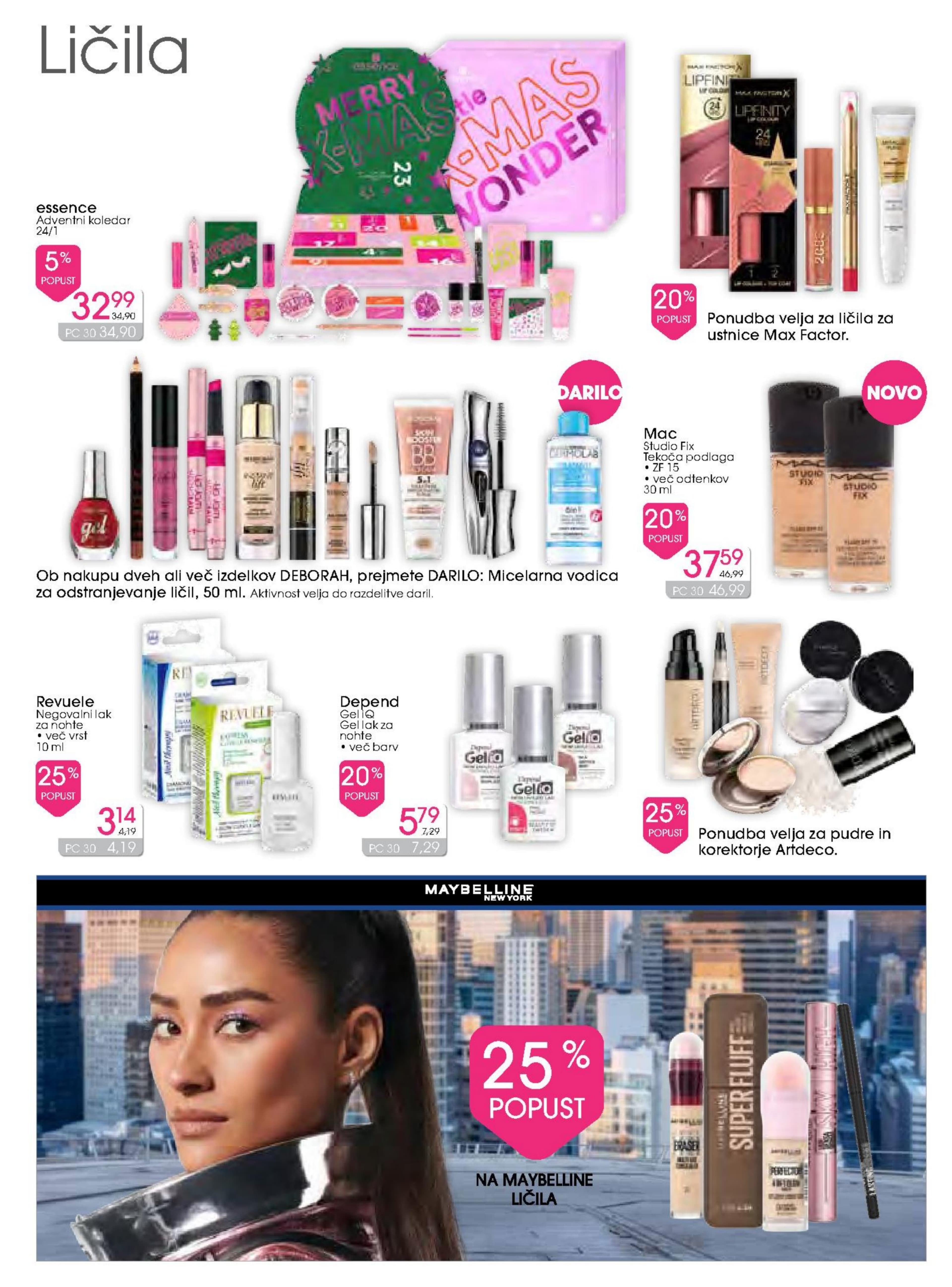 Stran 5. Tuš kataloga - Akcije od 12.11. do 29.11.2025.