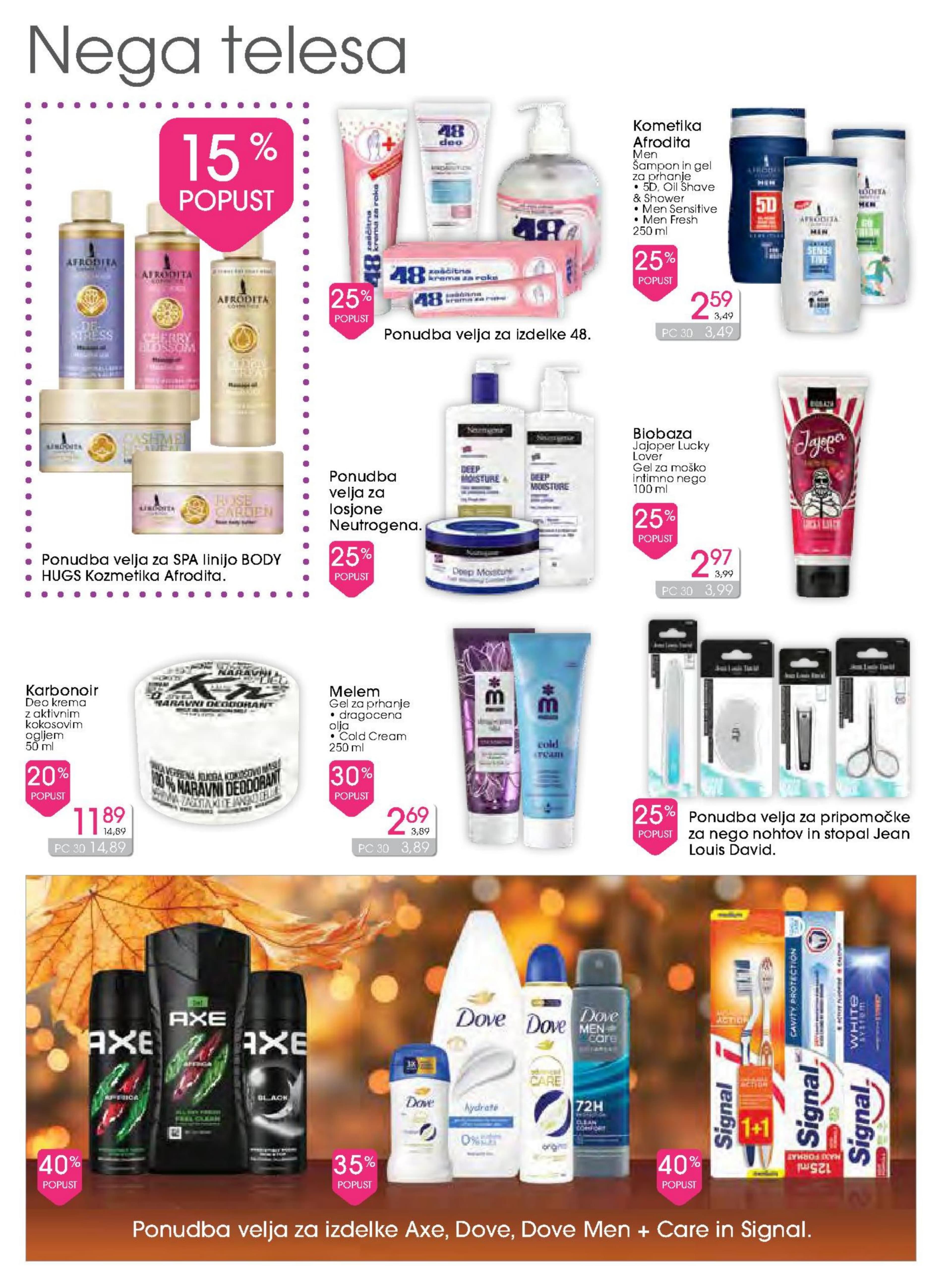 Stran 6. Tuš kataloga - Akcije od 12.11. do 29.11.2025.