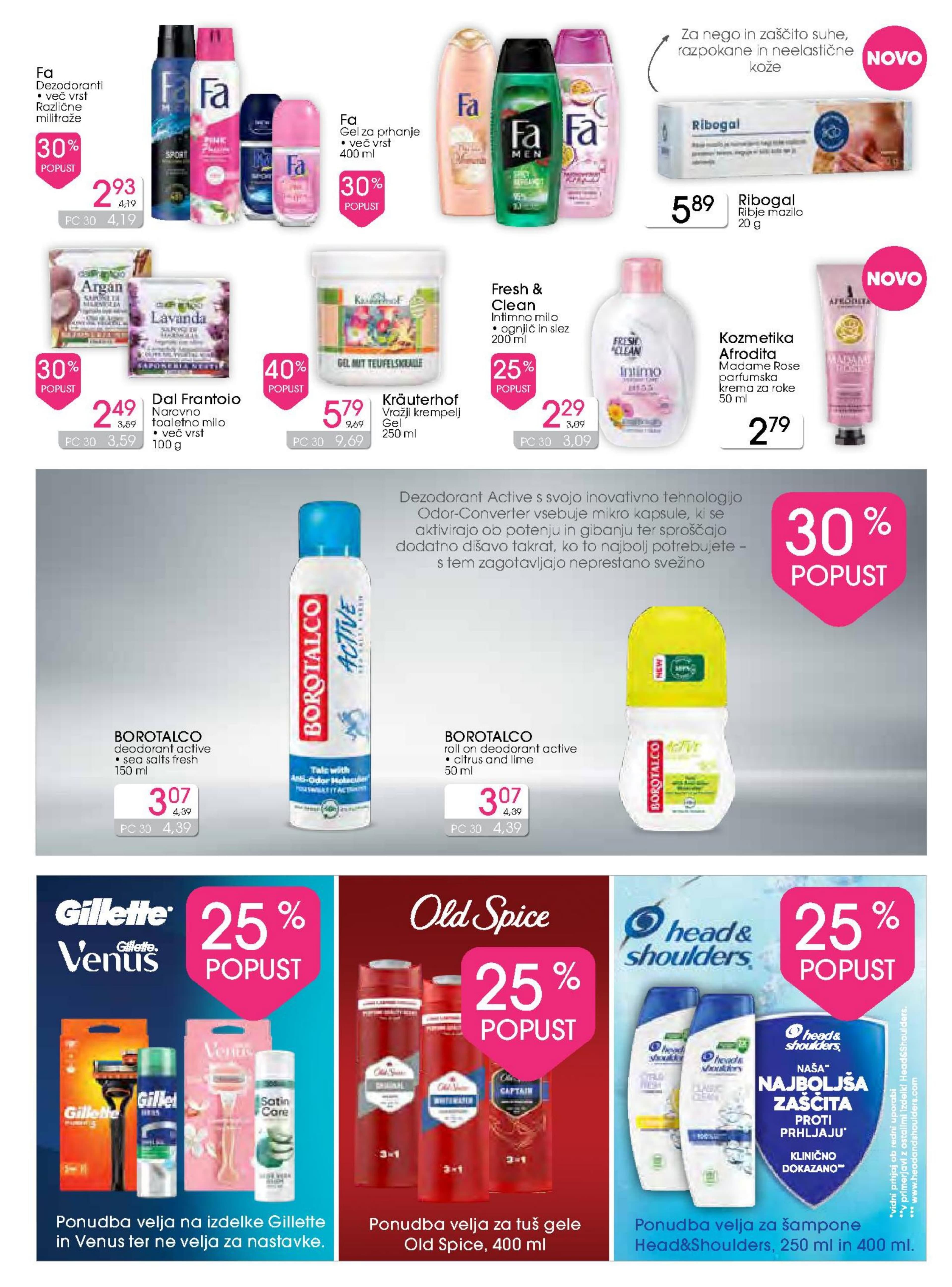 Stran 7. Tuš kataloga - Akcije od 12.11. do 29.11.2025.