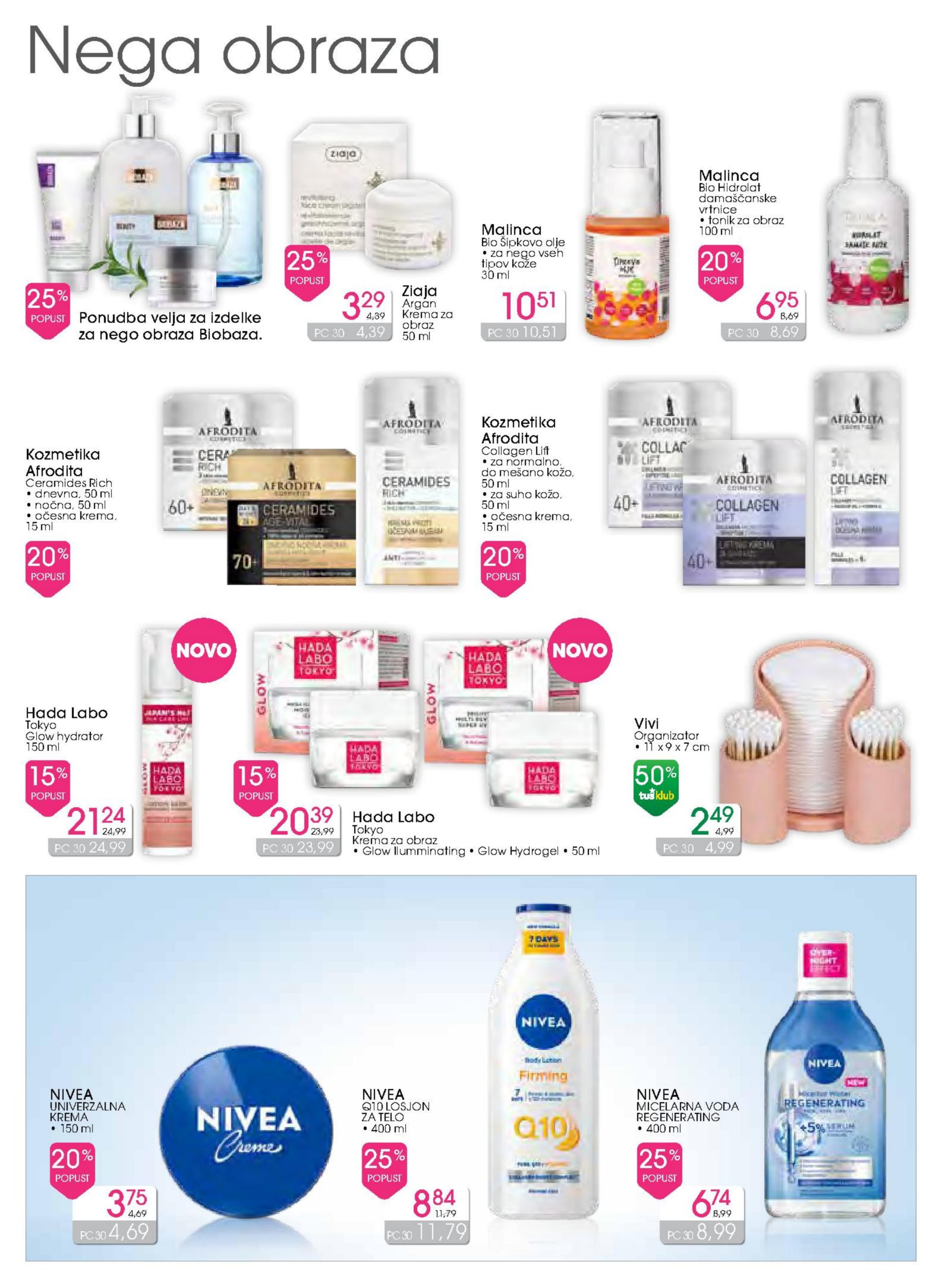 Stran 8. Tuš kataloga - Akcije od 12.11. do 29.11.2025.