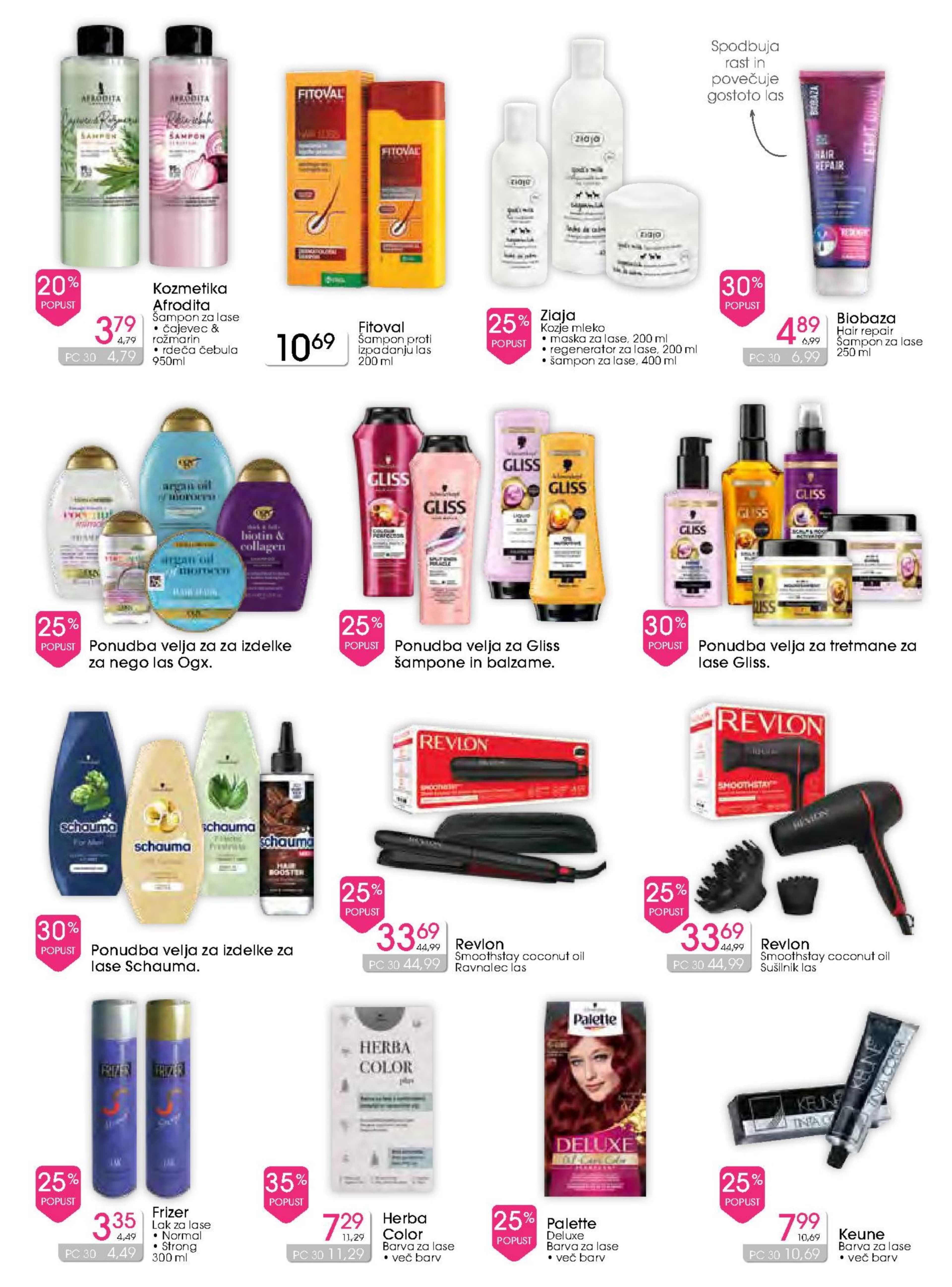 Stran 9. Tuš kataloga - Akcije od 12.11. do 29.11.2025.