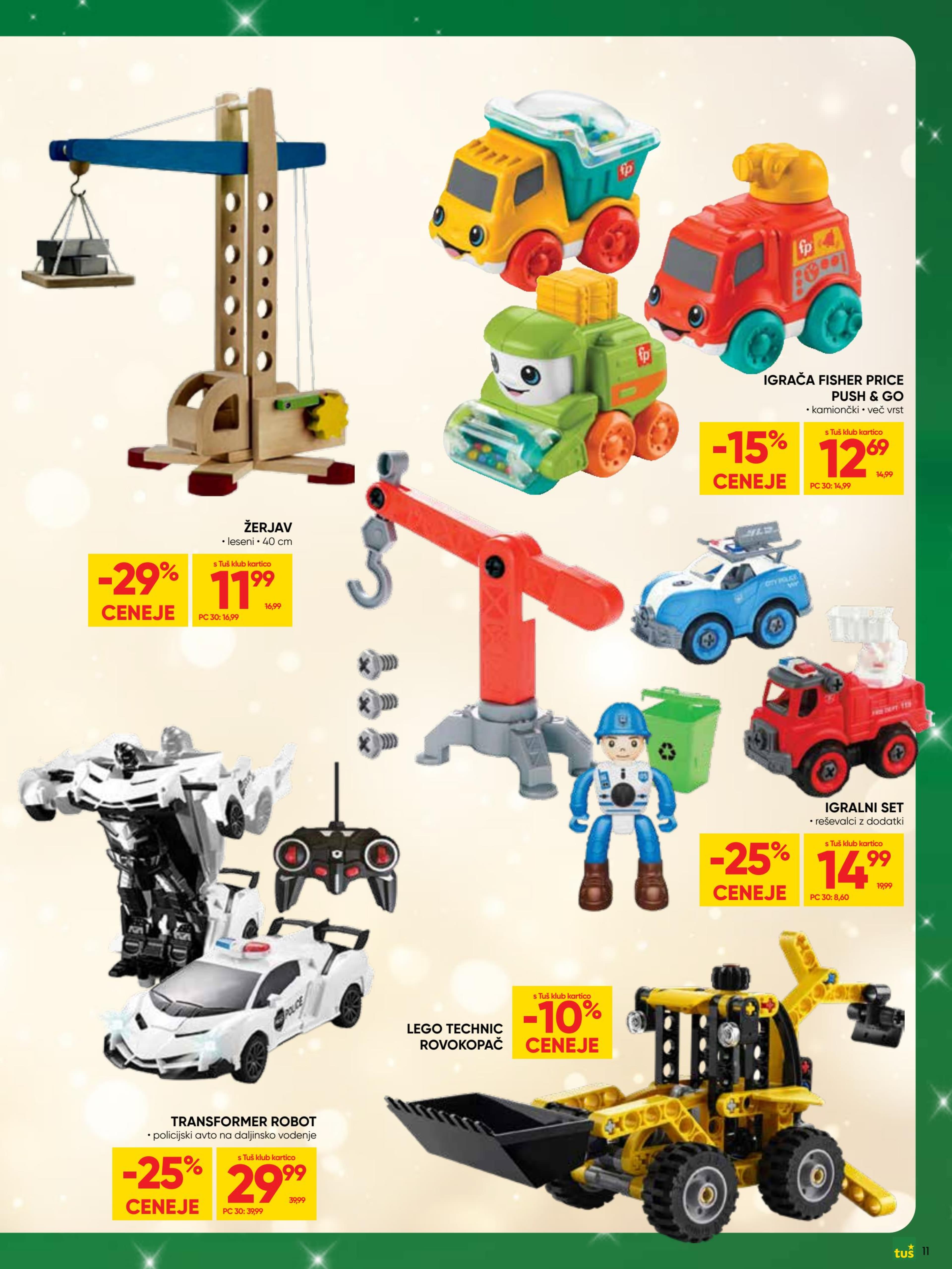 Page from catalog: Praznična dekoracija in igrače