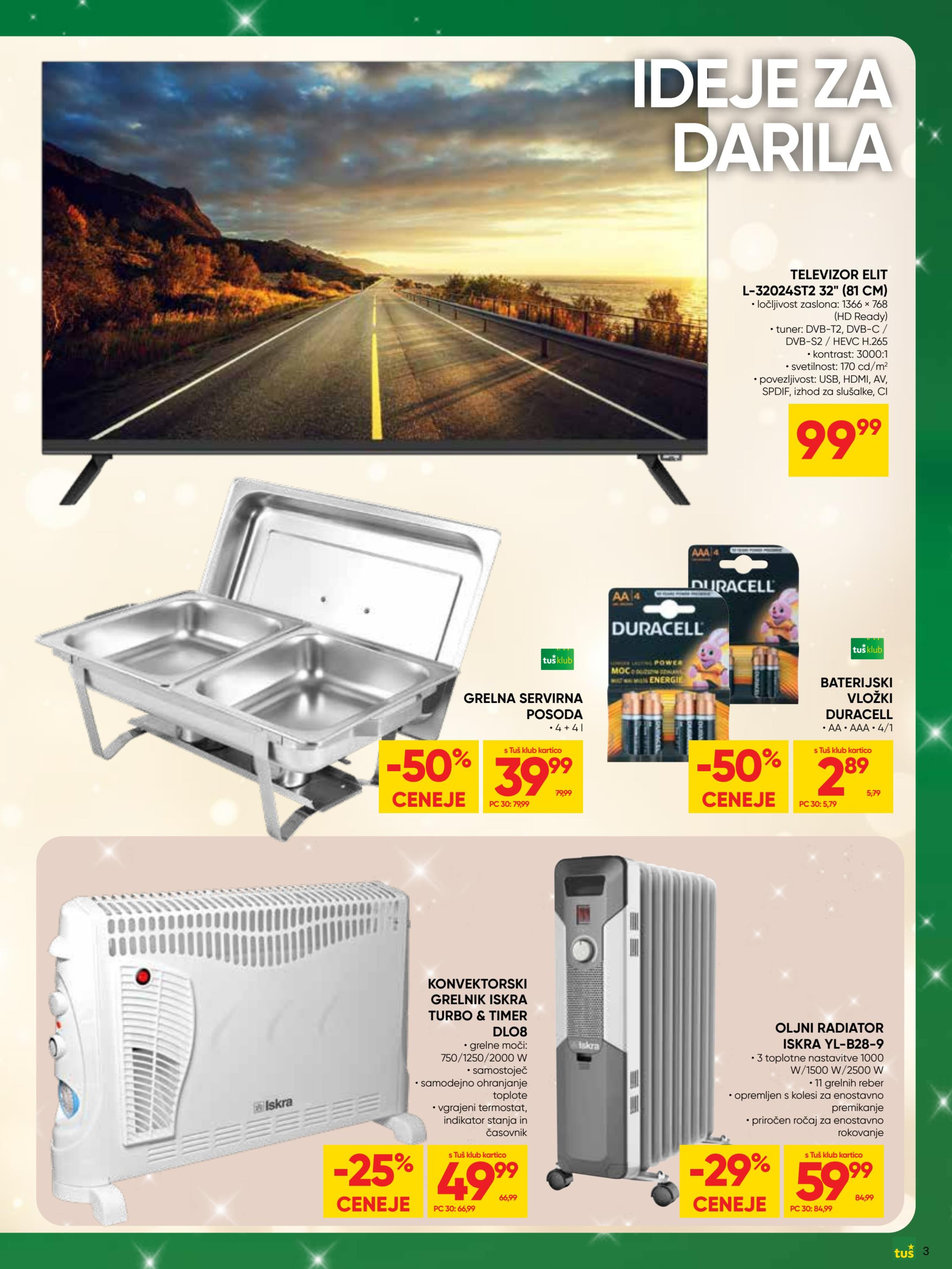 Page from catalog: Praznična dekoracija in igrače