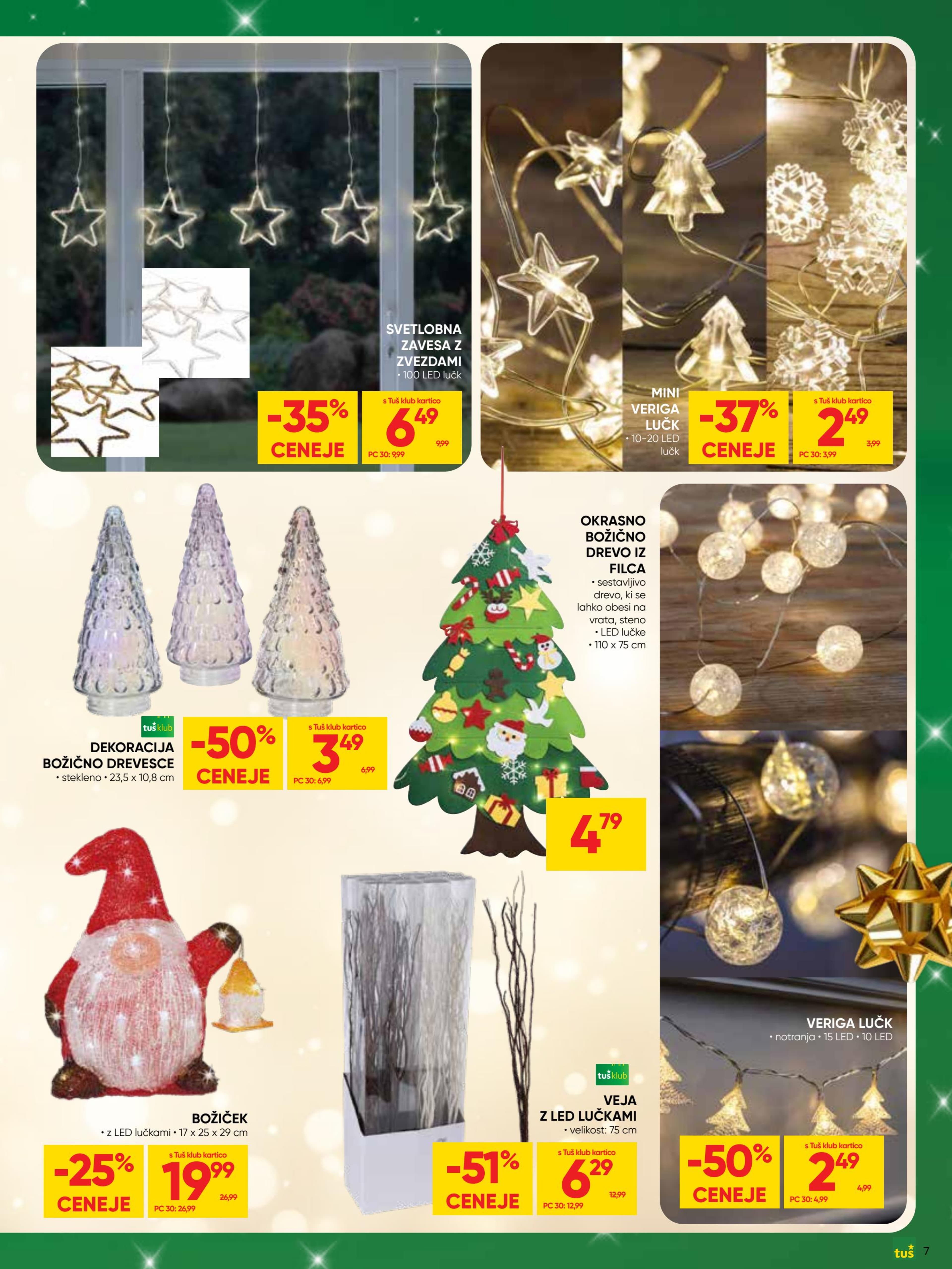 Page from catalog: Praznična dekoracija in igrače