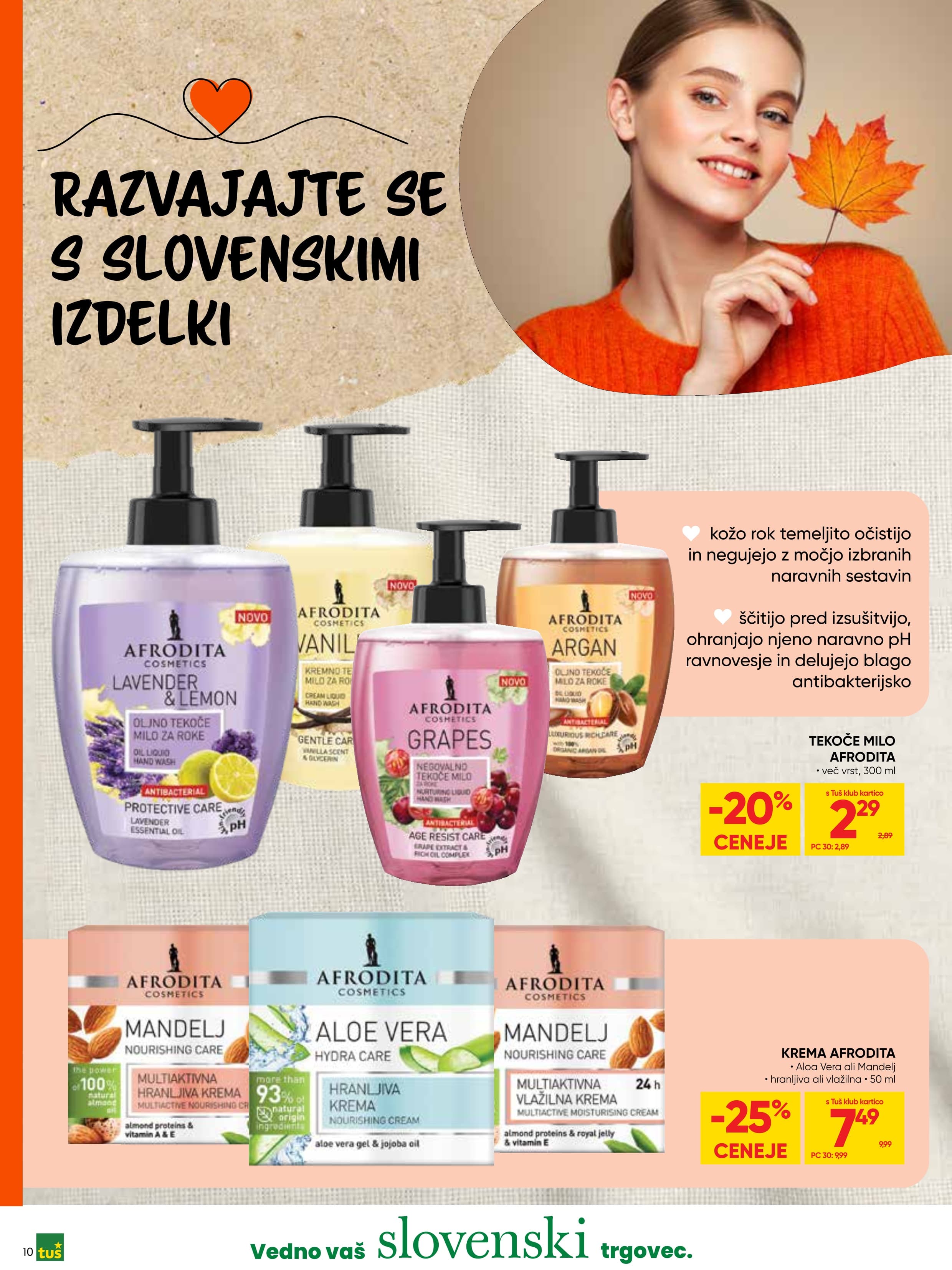 Stran 10. Tuš kataloga - Akcije od 19.11. do 02.12.2025.