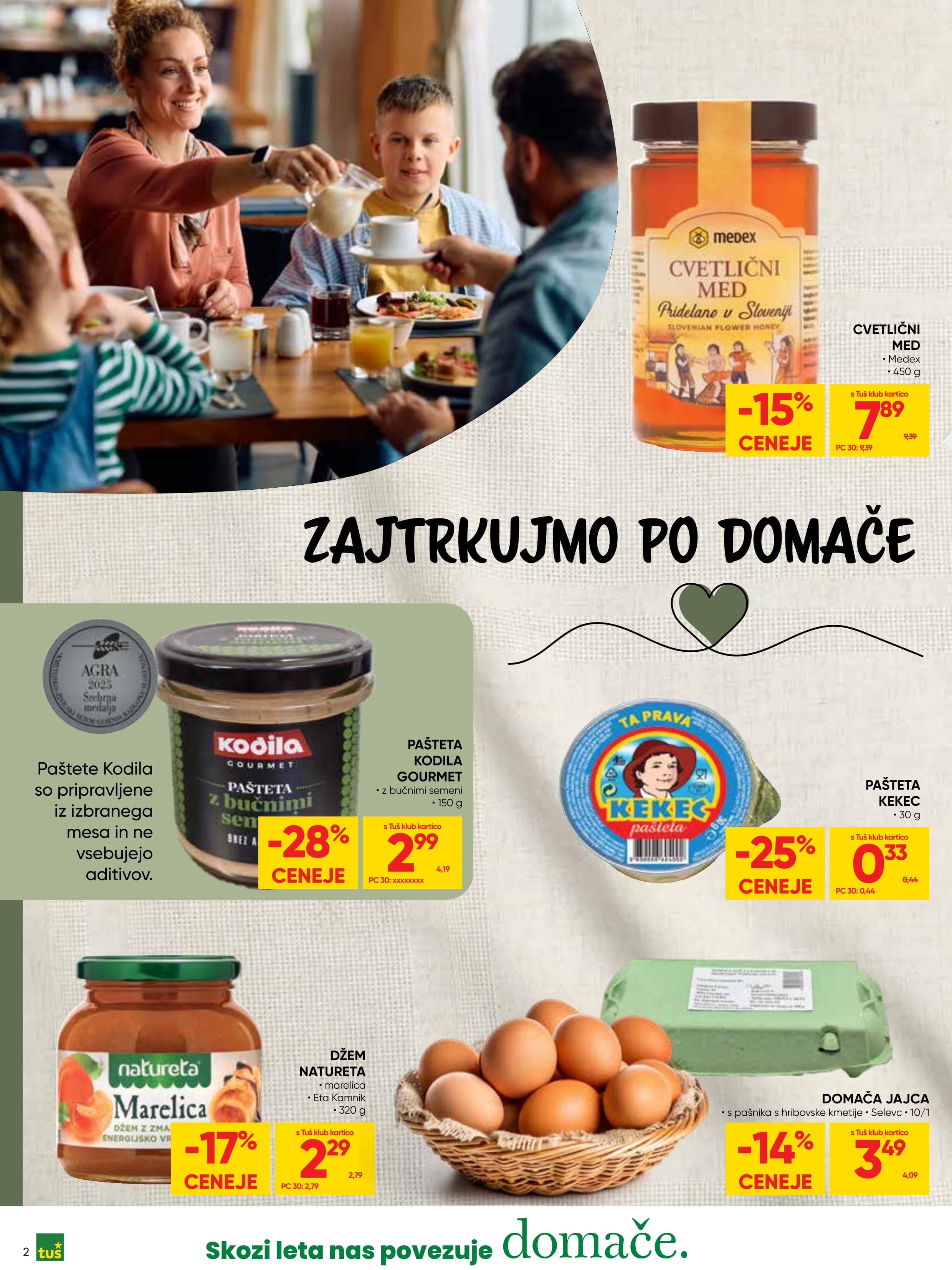 Page from catalog: Slovenske dobrote