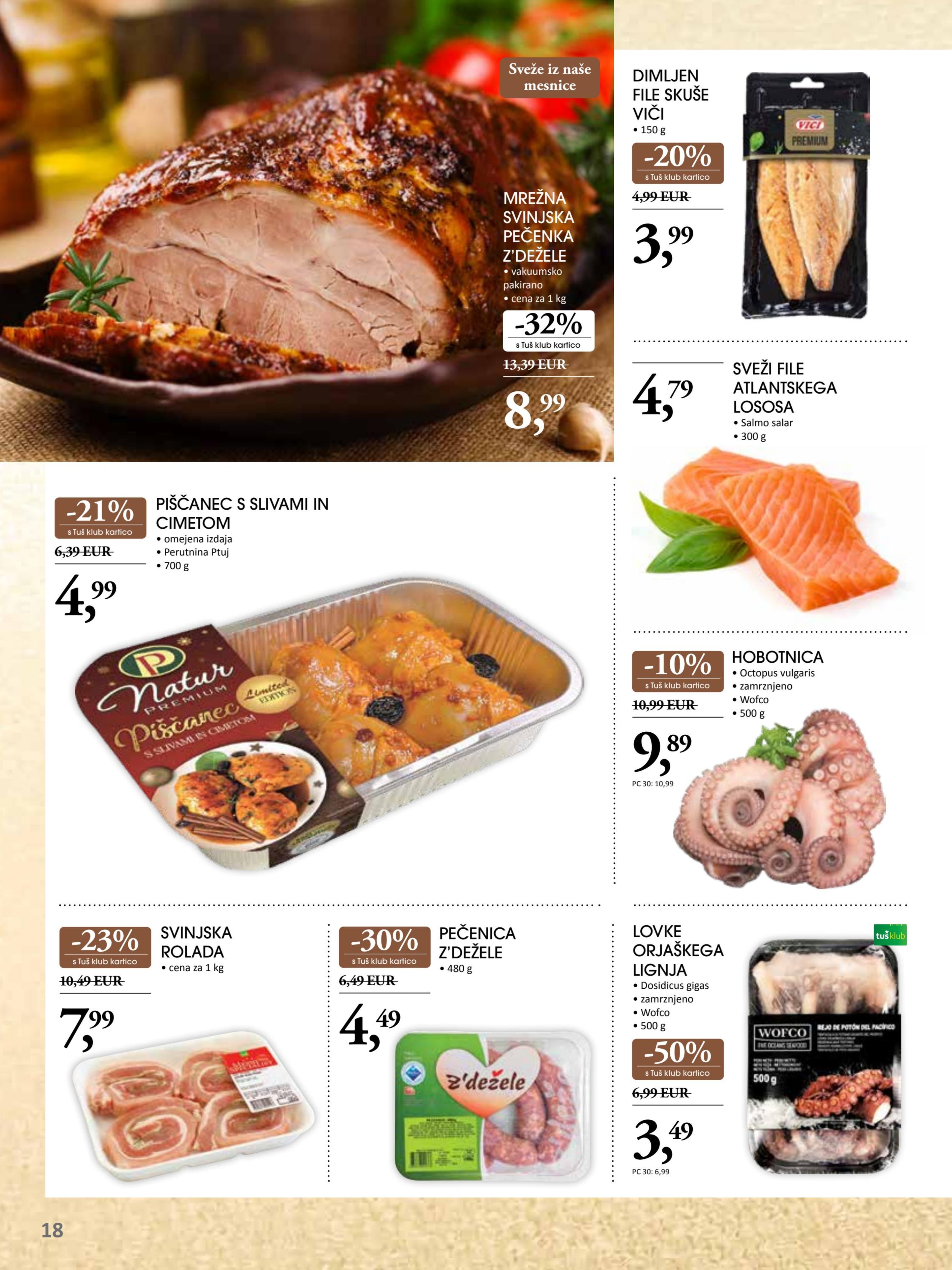 Page from catalog: Okusi praznikov