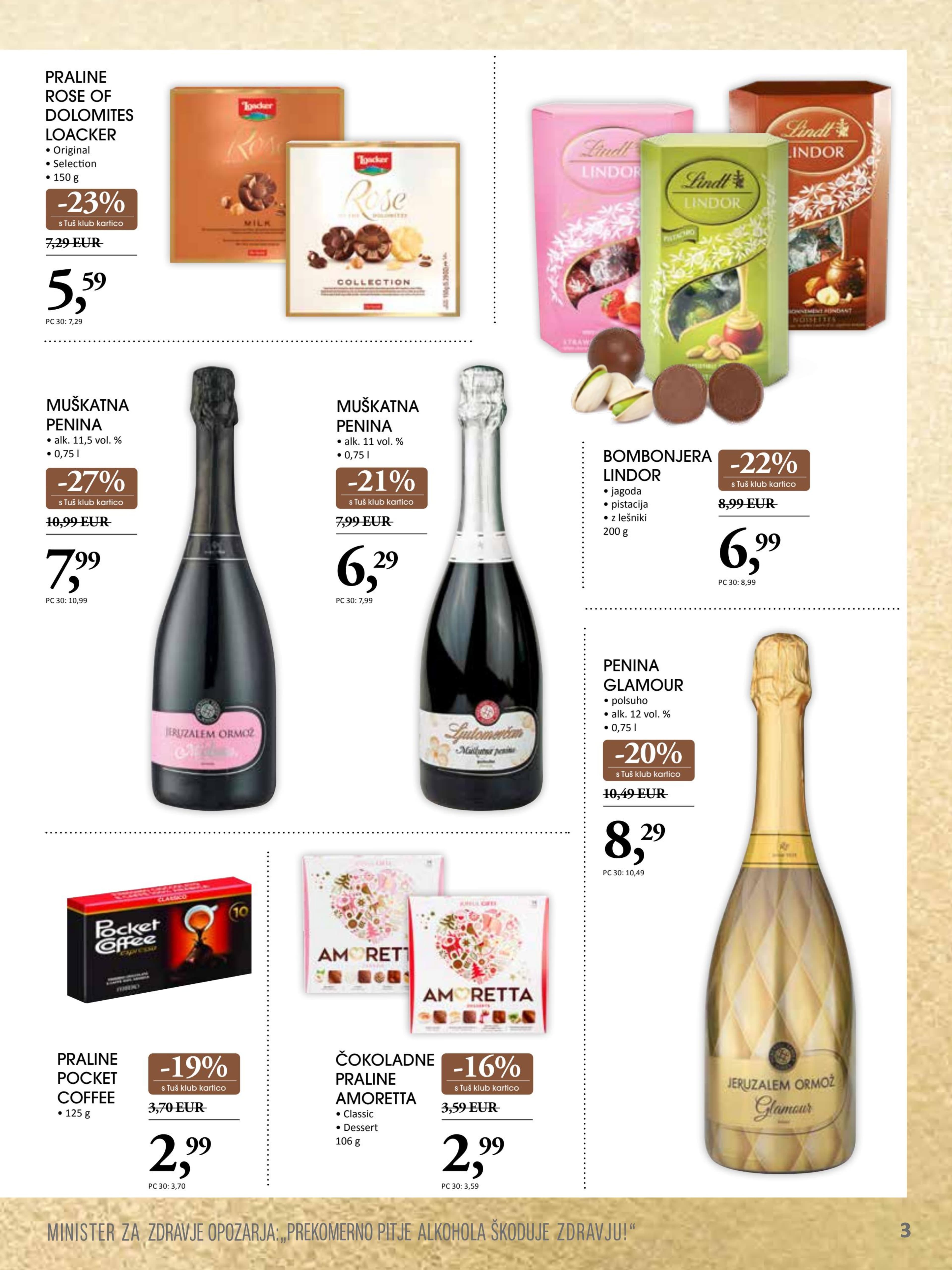 Page from catalog: Okusi praznikov