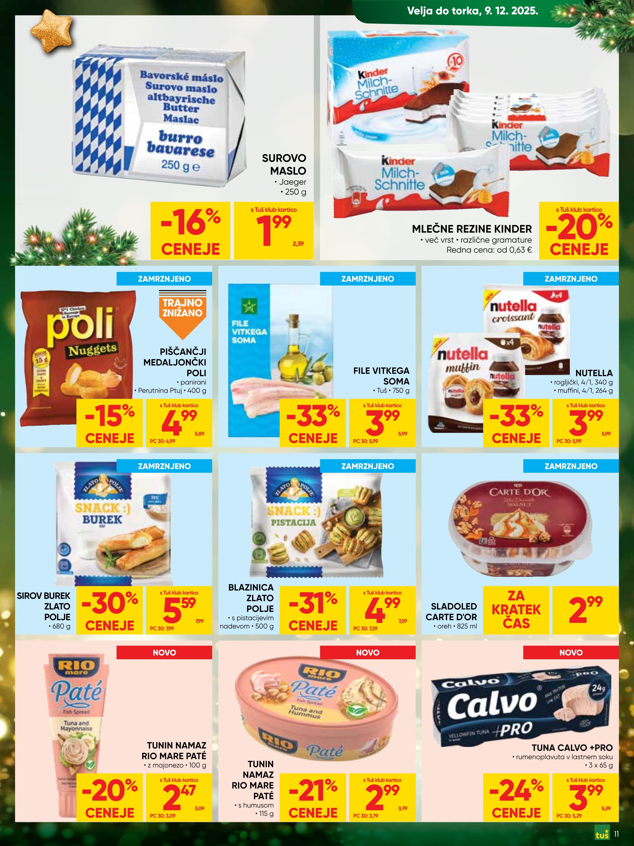 Stran 11. Tuš kataloga - Akcije od 26.11. do 09.12.2025.