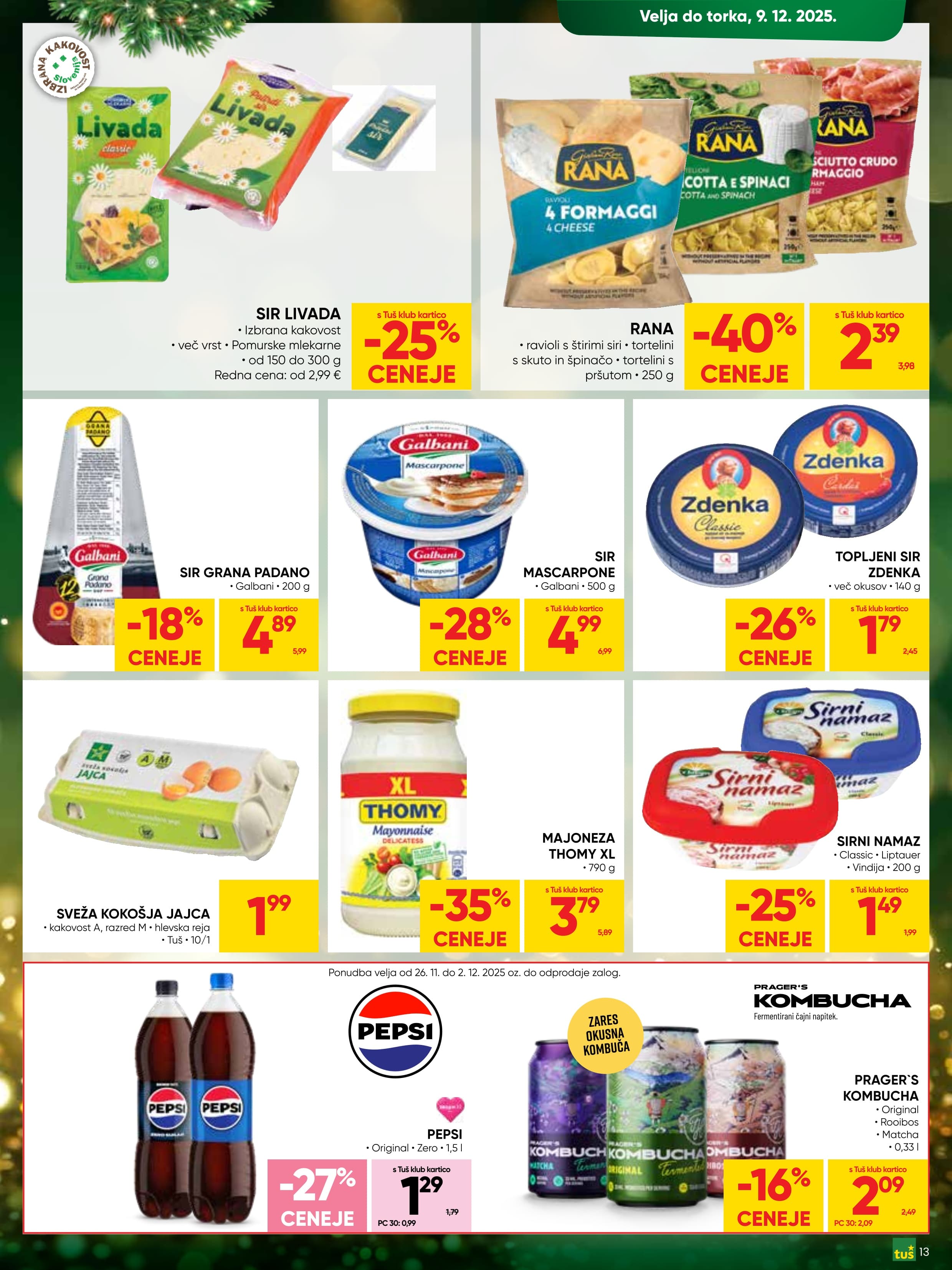 Stran 13. Tuš kataloga - Akcije od 26.11. do 09.12.2025.